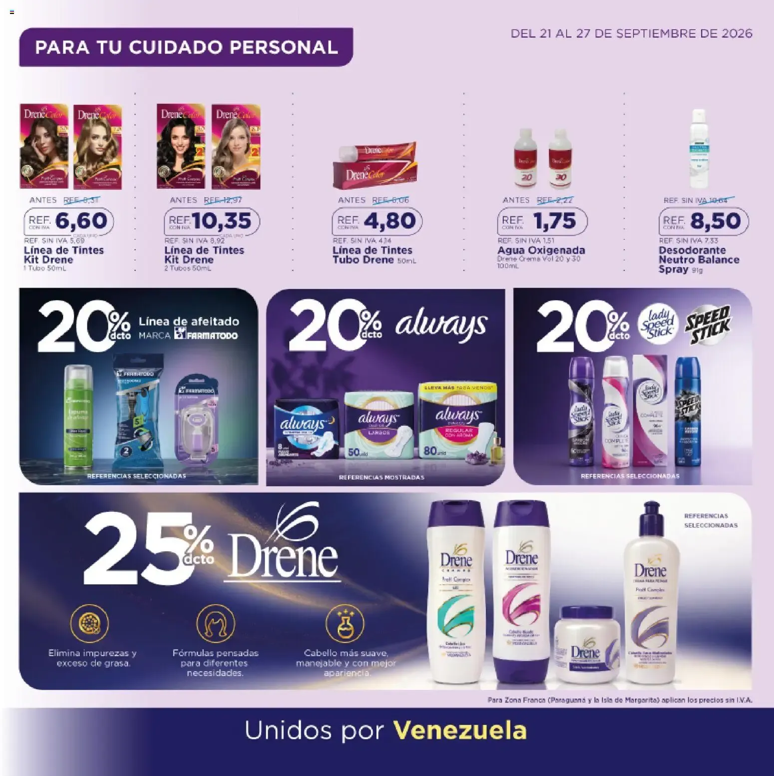 Catalogo de FarmaTodo catálogo desde el 21/09/2026 > Revistas Septiembre 21 de septiembre al 27 de septiembre 2026 - Pag 2
