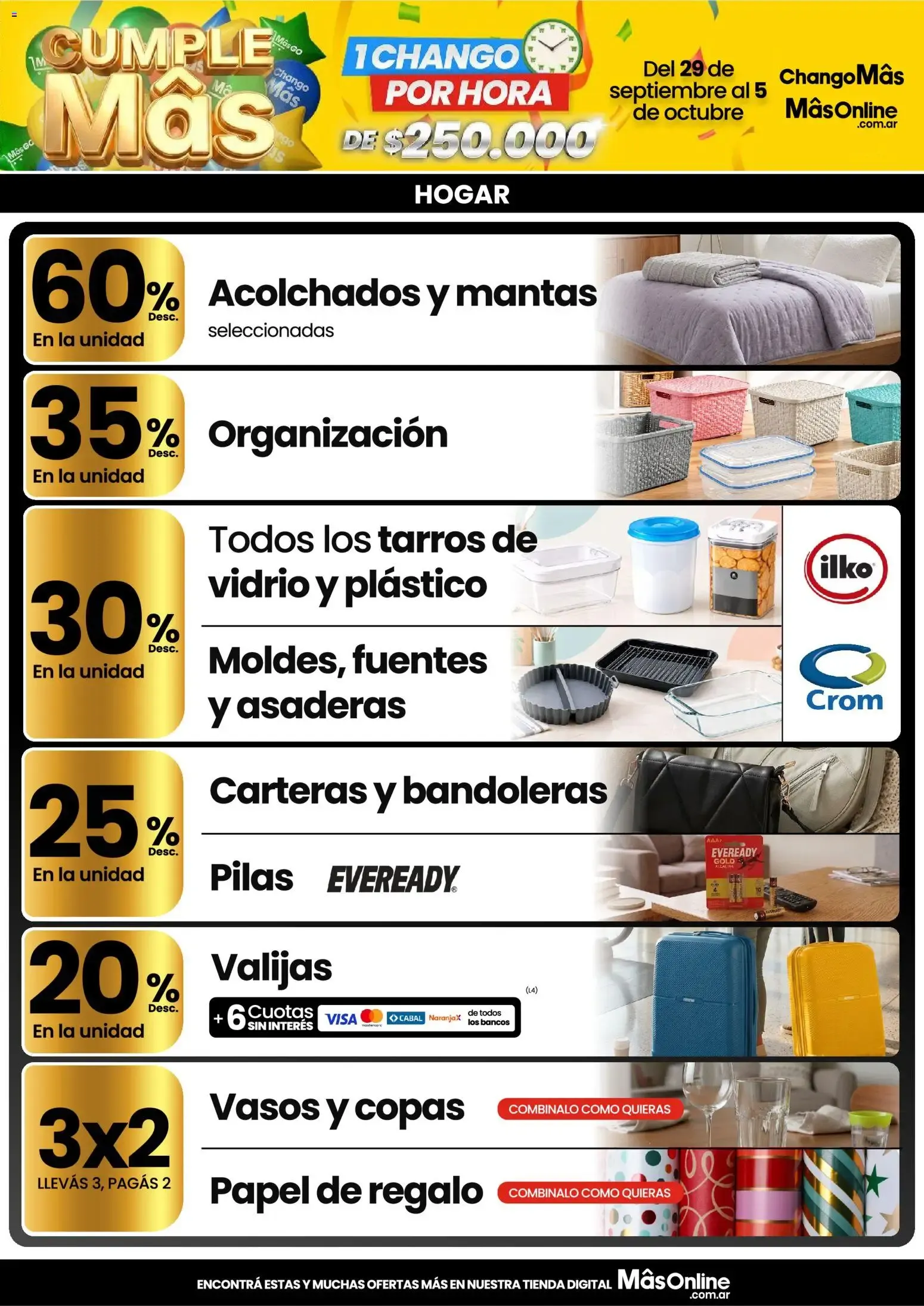 Ofertas de Changomas - Ofertas || del 29/09/2026 - 05/10/2026 || Catálogo 29 de septiembre al 5 de octubre 2026 - Página 12 del catálogo