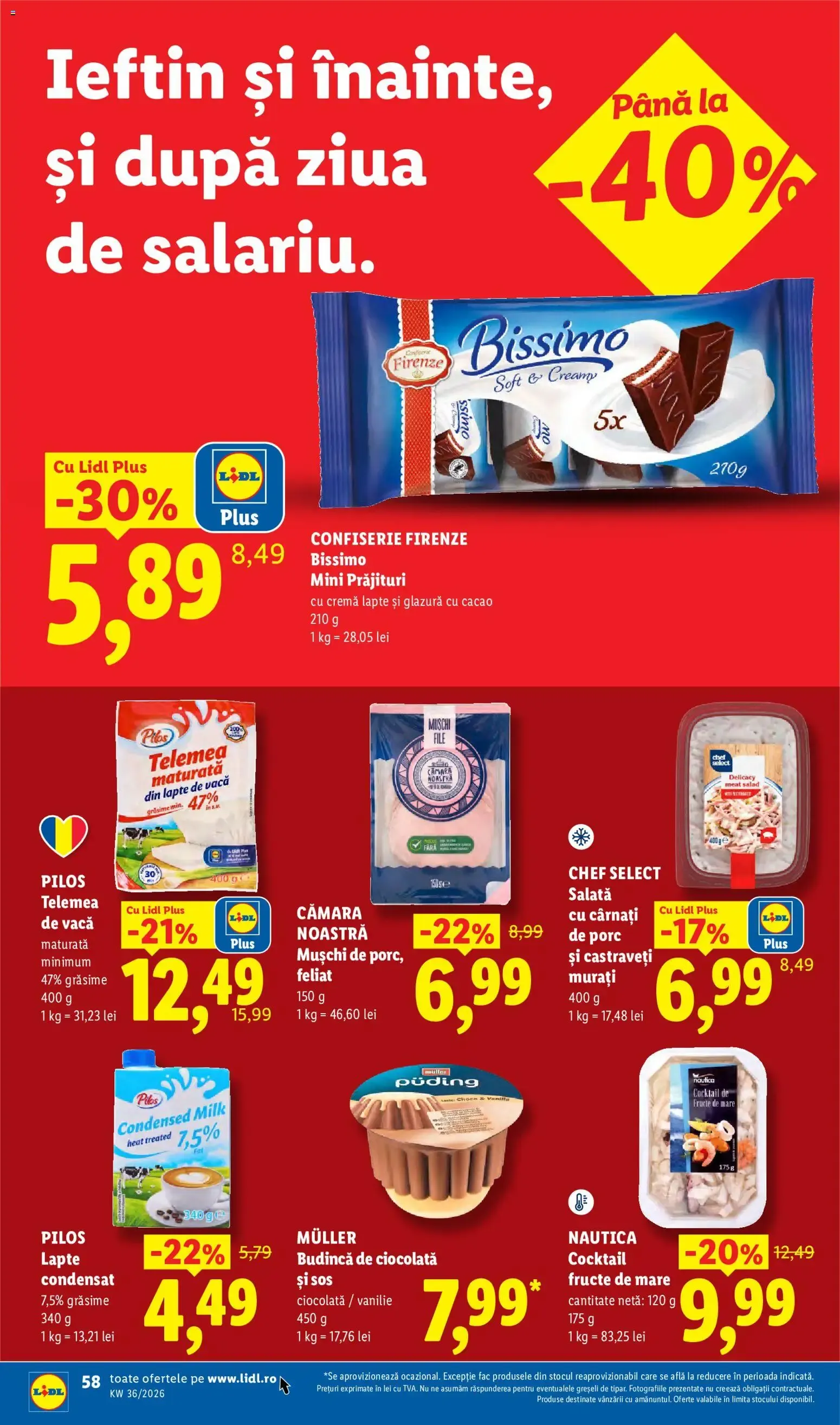 Catalog Catalog LIDL 31.08.2026 - Oferta și Revista online de la 31 august până la 6 septembrie 2026 - Revista Pagina 58