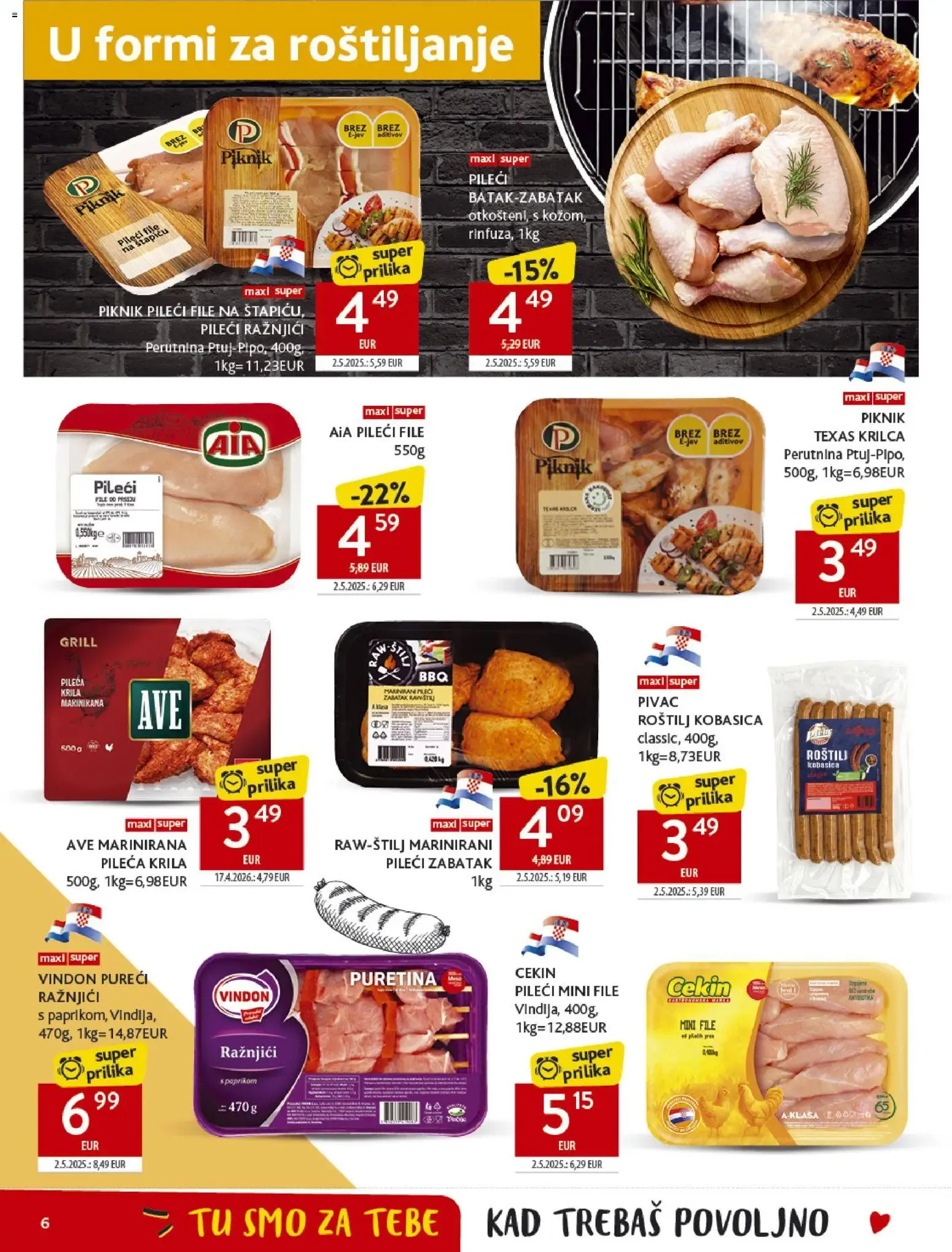 Katalog Konzum Katalog novi od 15.07.2026 na listanje > letak digitalni od 15. srpnja do 21. srpnja 2026. - Pregled Stranica 6