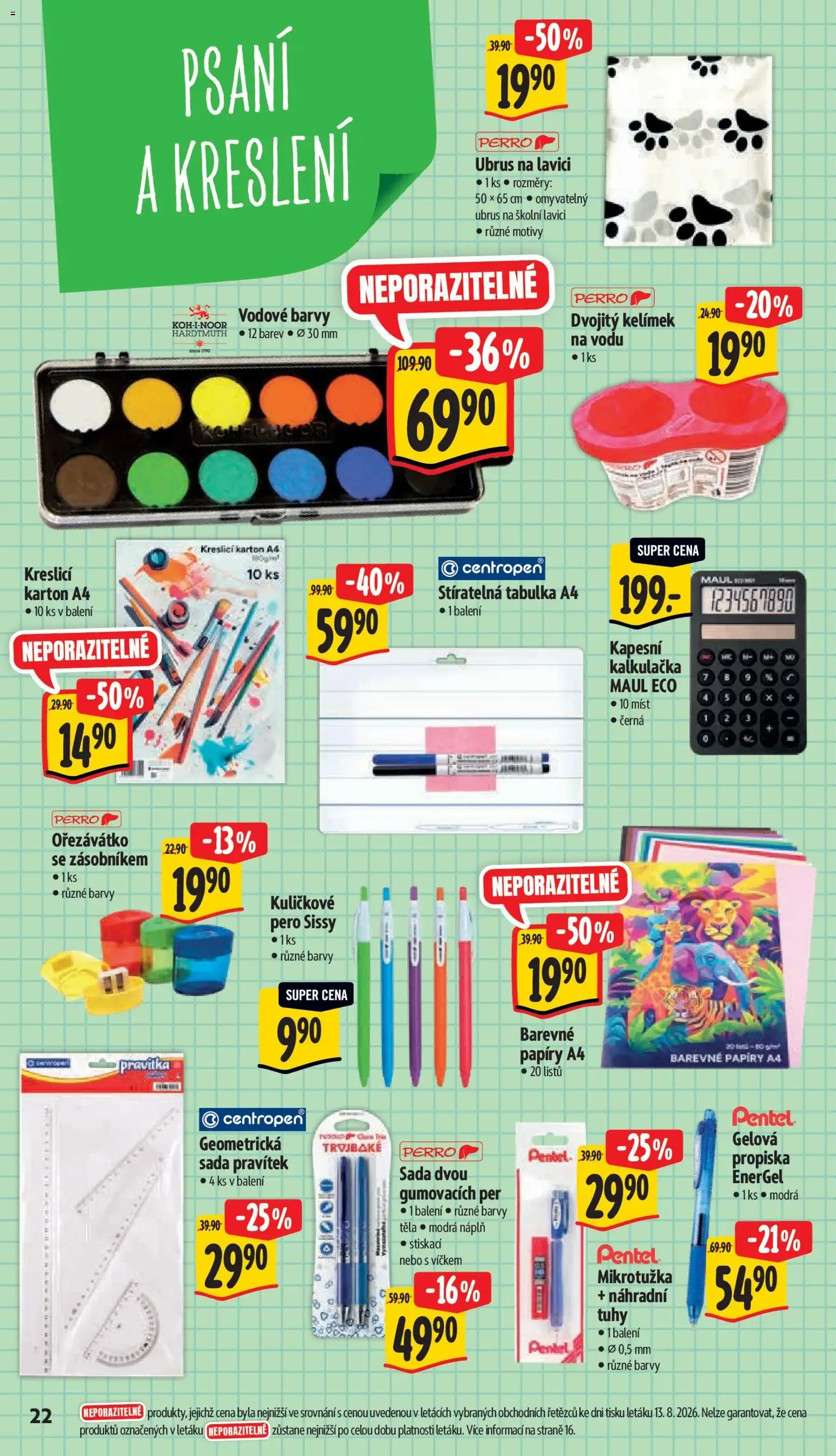Albert leták - Supermarket od 19.08.2026 - Akční leták - 19. srpna 25. srpna 2026 - Page 34