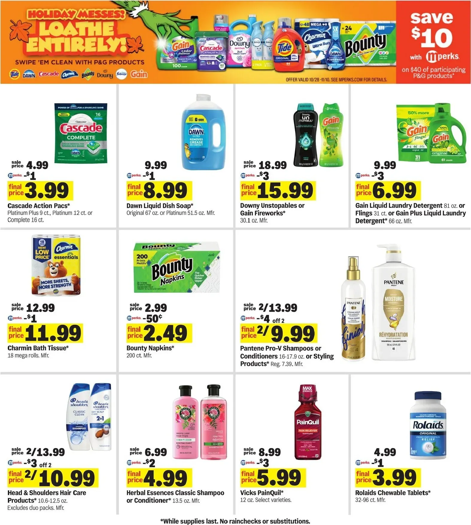 Weekly ad Fright Night Faves. Real Low Prices. from October 28 to November 3 2026 - Page 34