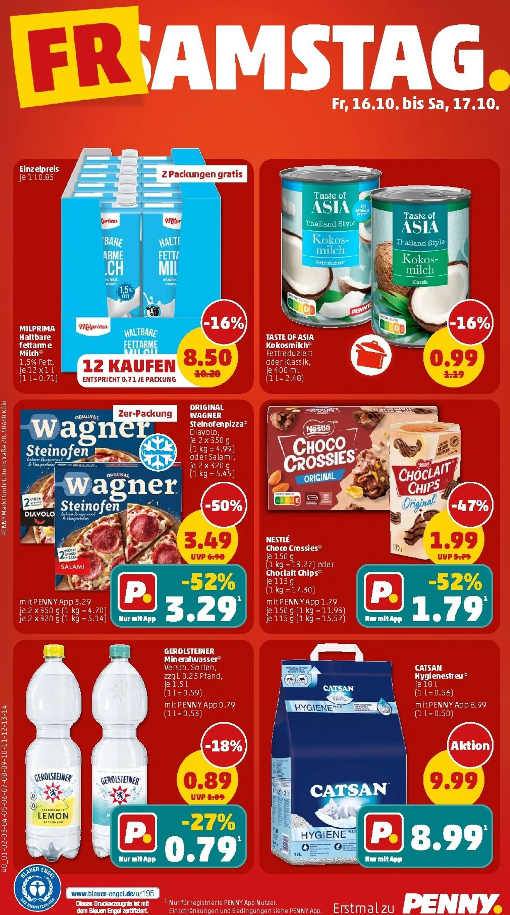 PENNY Prospekt nächste Woche – von Montag 12.10.2026 bis Samstag 17.10.2026 von 12. Oktober bis 17. Oktober 2026 - Prospekt seite 44