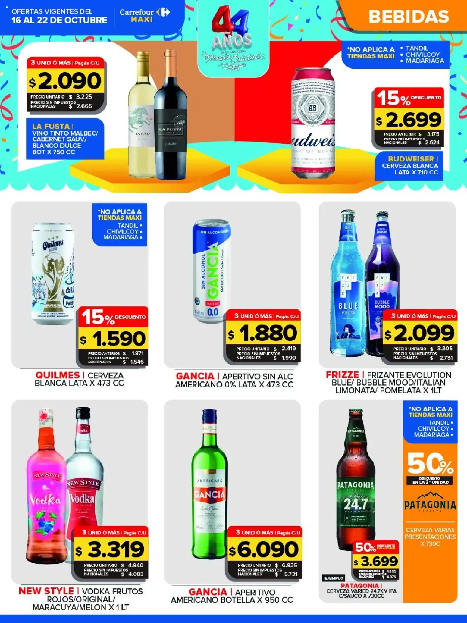 Ofertas de Carrefour Maxi catálogo del 16/10/2026 - 22/10/2026 16 de octubre al 22 de octubre 2026 - Página 6 del catálogo