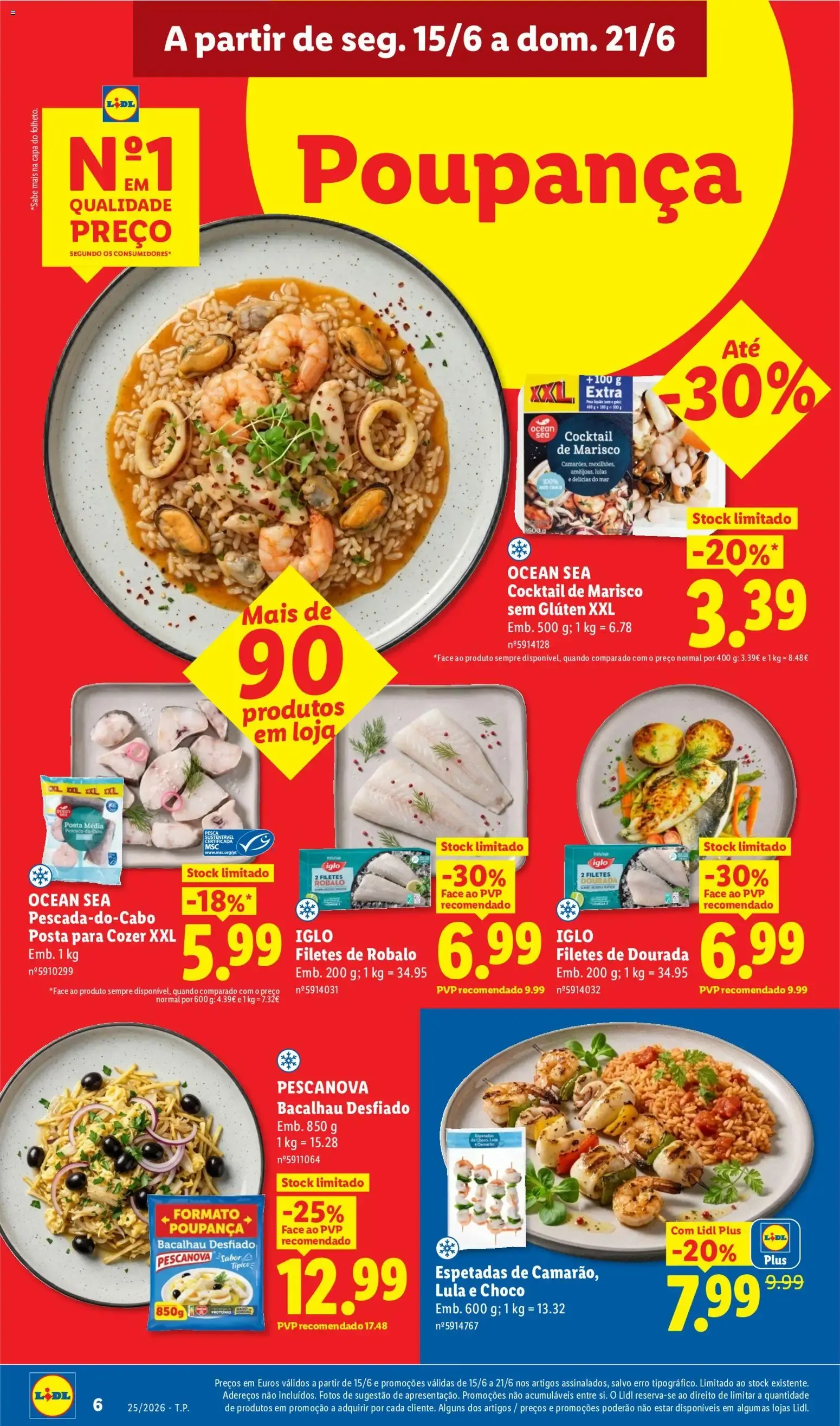 Folheto Lidl folheto » de 15/06/2026 - 21/06/2026 de 15 de junho até 21 de junho 2026 - Pagina 6