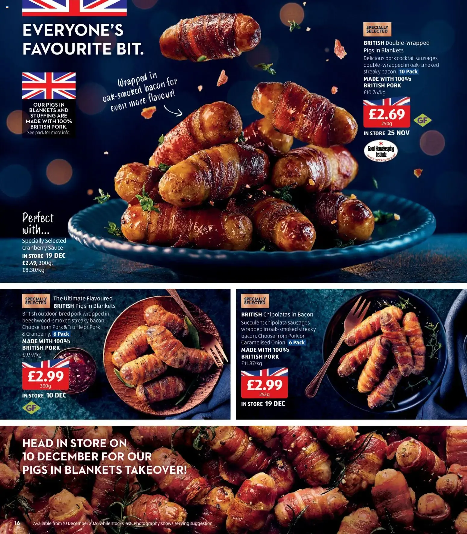 Aldi: All You Want For Christmas from 6 October to 31 December 2026 - Catalogue Page 16