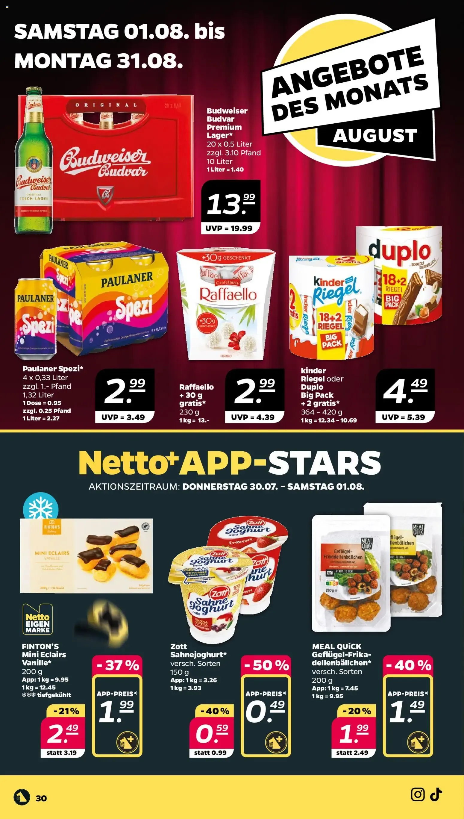 Netto Prospekt ab 27.07.2026 → Angebote nächste Woche von 27. Juli bis 1. August 2026 - Prospekt seite 34