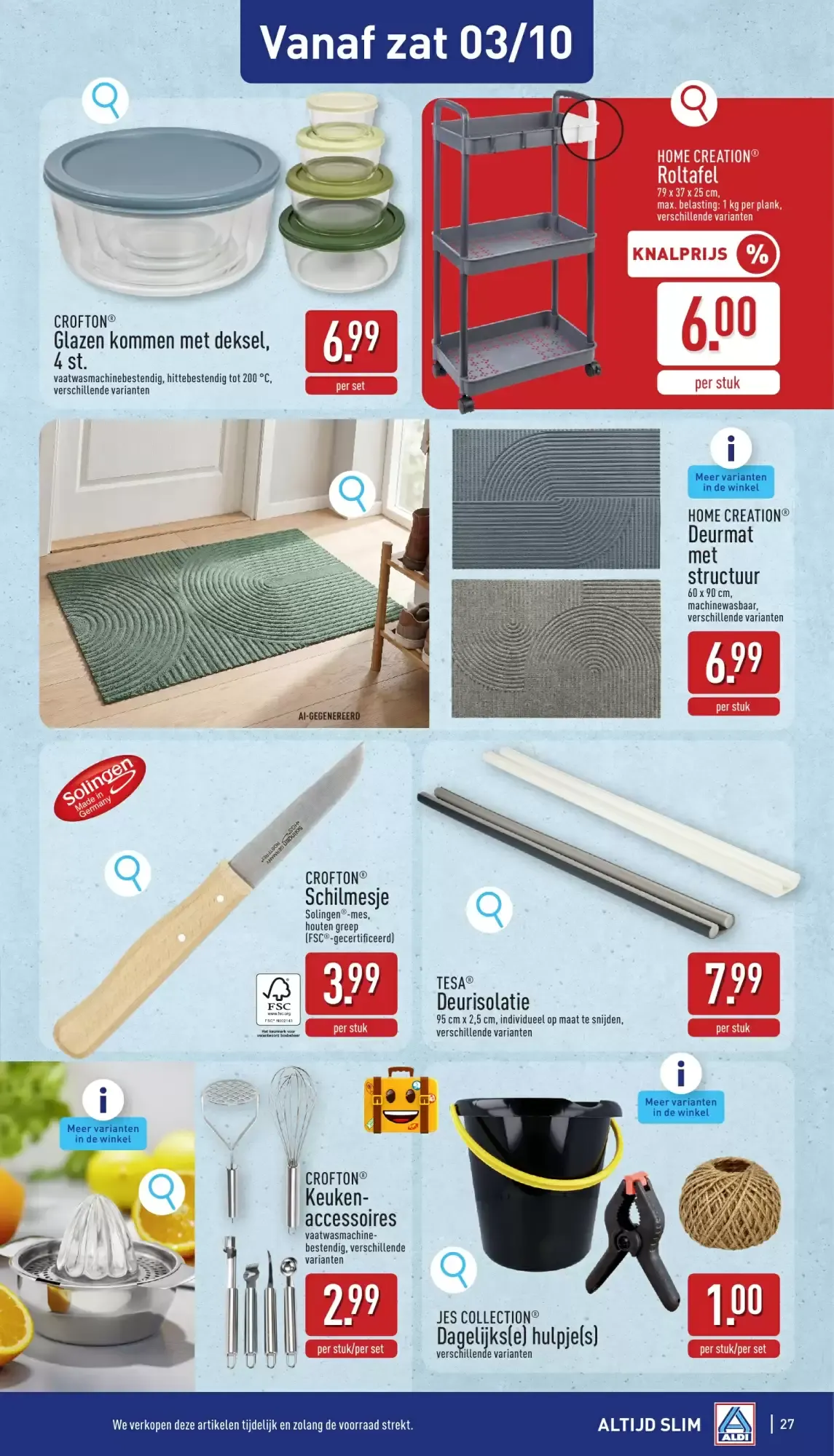 ALDI folder week 40 van 28 september tot 3 oktober 2026 - folder pagina 27