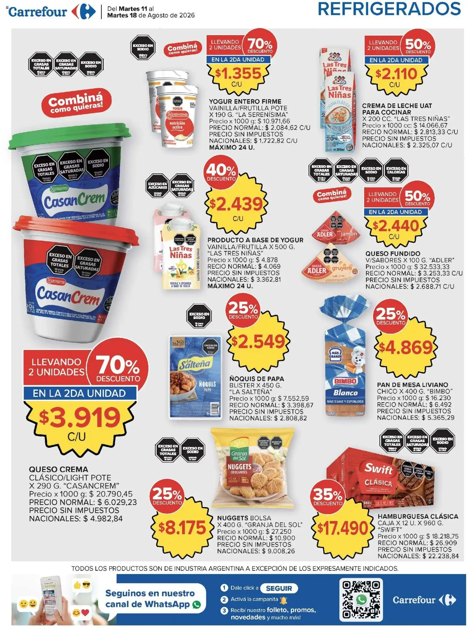 Ofertas de Carrefour ofertas || del 11/08/2026 - 18/08/2026 || Promociones 11 de agosto al 18 de agosto 2026 - Página 6 del catálogo