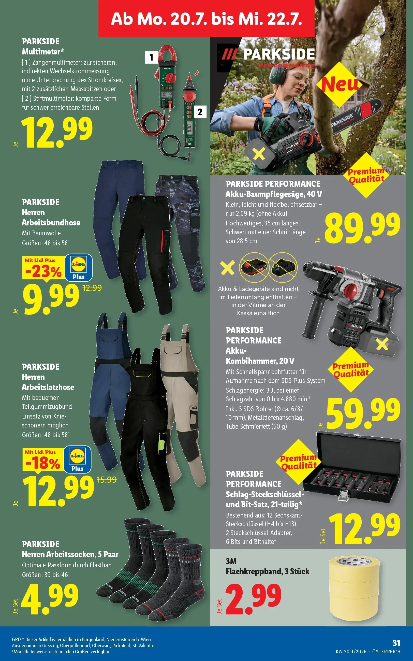 Lidl - Lidl ab 15.07.2026 - Angebote ab donnerstag von 16. Juli bis 18. Juli 2026 - Flugblätt seite 36