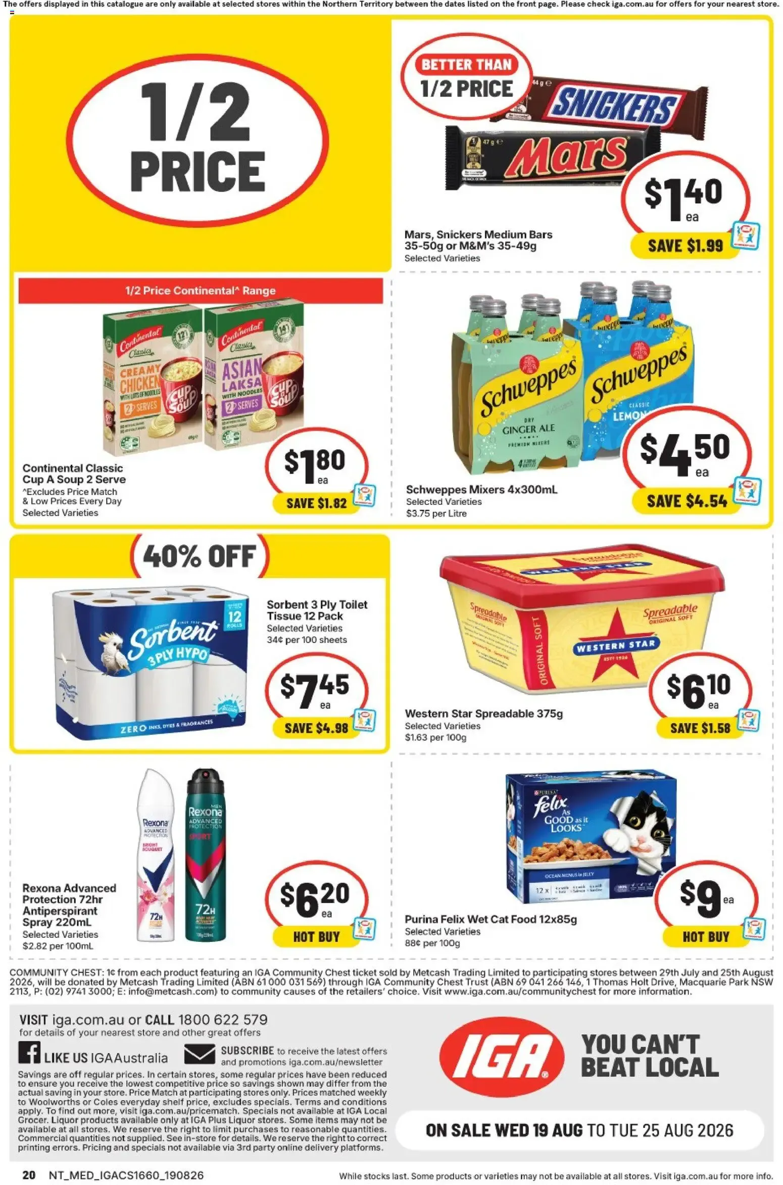 IGA catalogue valid from 19/08/2026 > Online Australia - Catalogue valid from 19 August to 25 August 2026 - page 16