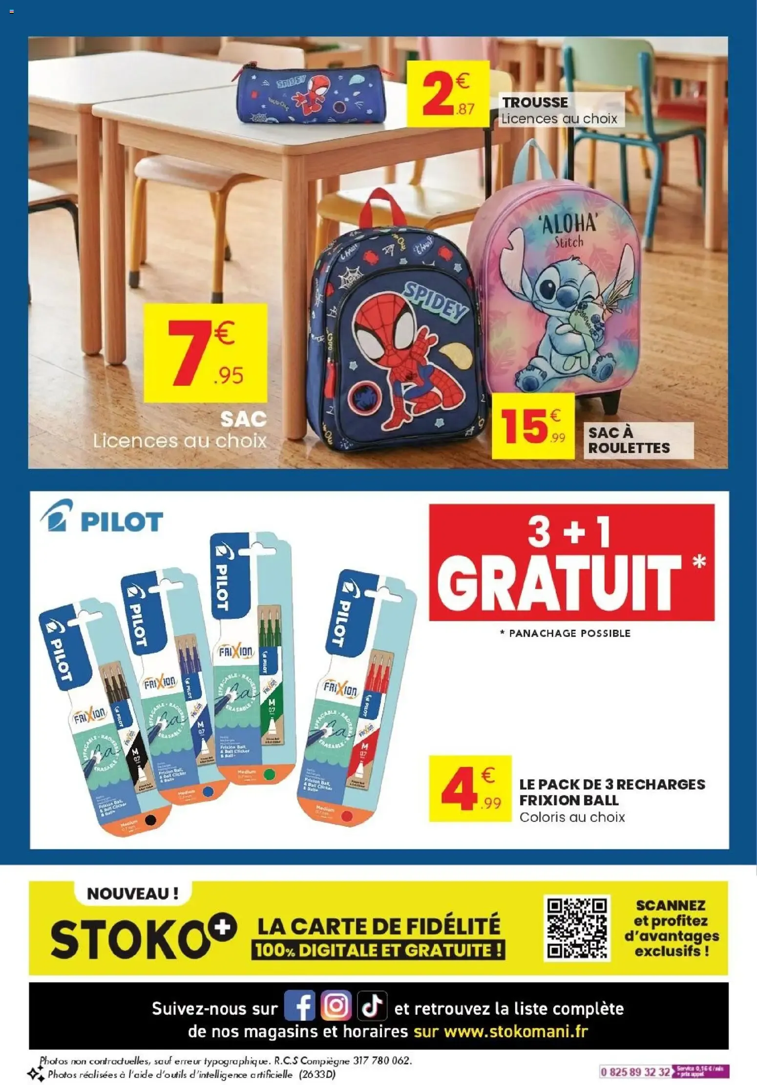 Stokomani: Cap sur une RENTRÉE à petits prix du 12 août au 6 septembre 2026 - Catalogue page 20
