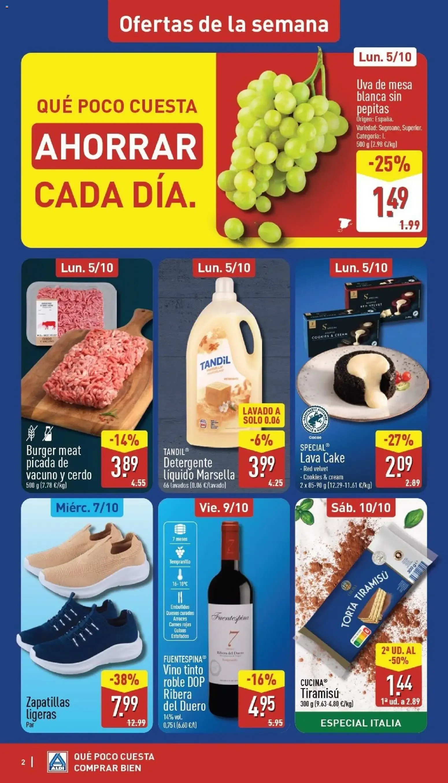 Catálogo de Aldi folleto Canarias del 05/10/2026 | Catálogo 5 de octubre al 11 de octubre 2026 - Página 2