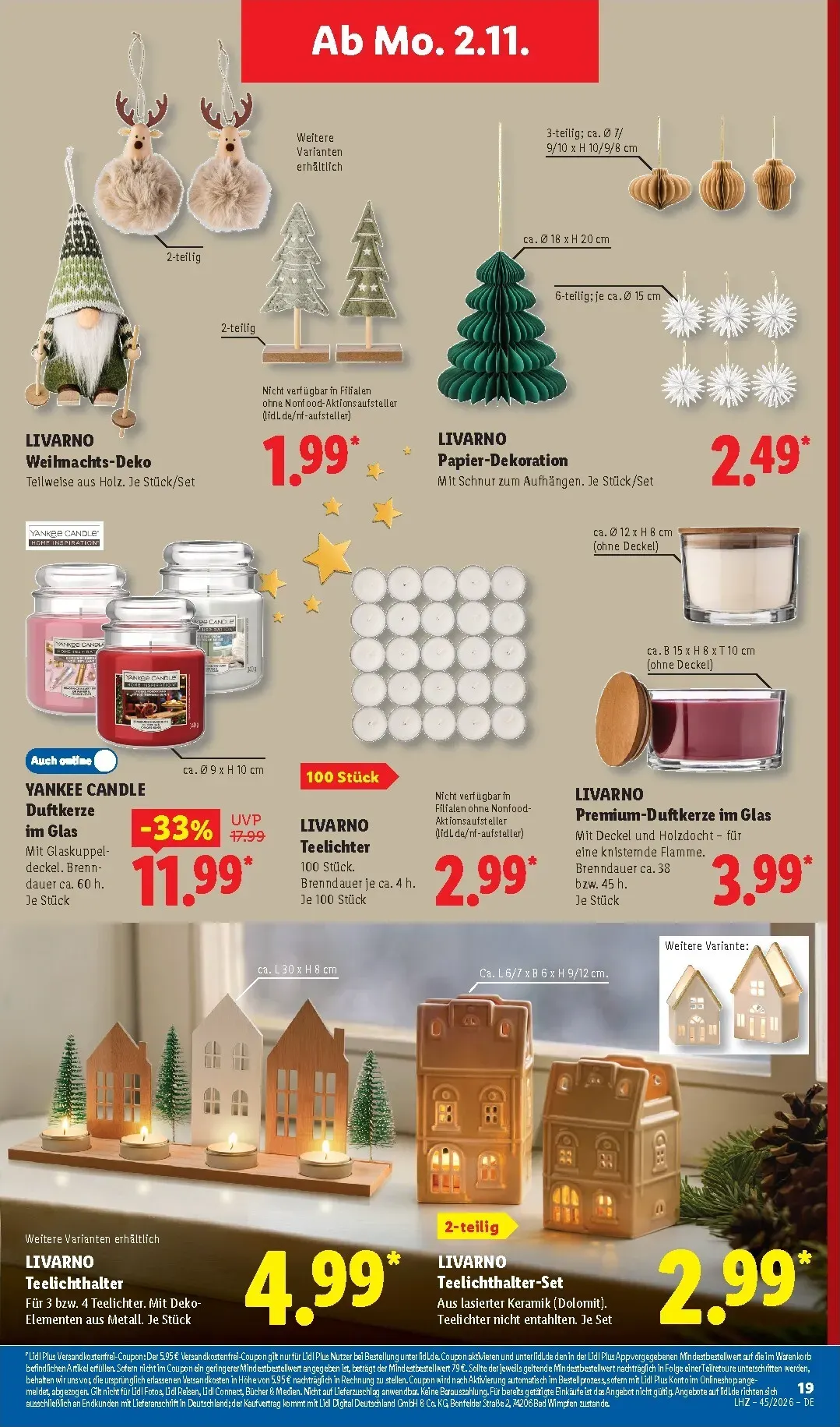 Lidl - Nonfood Prospekt nächste Woche – von Montag 02.11.2026 bis Samstag 07.11.2026 von 2. November bis 7. November 2026 - Prospekt seite 7