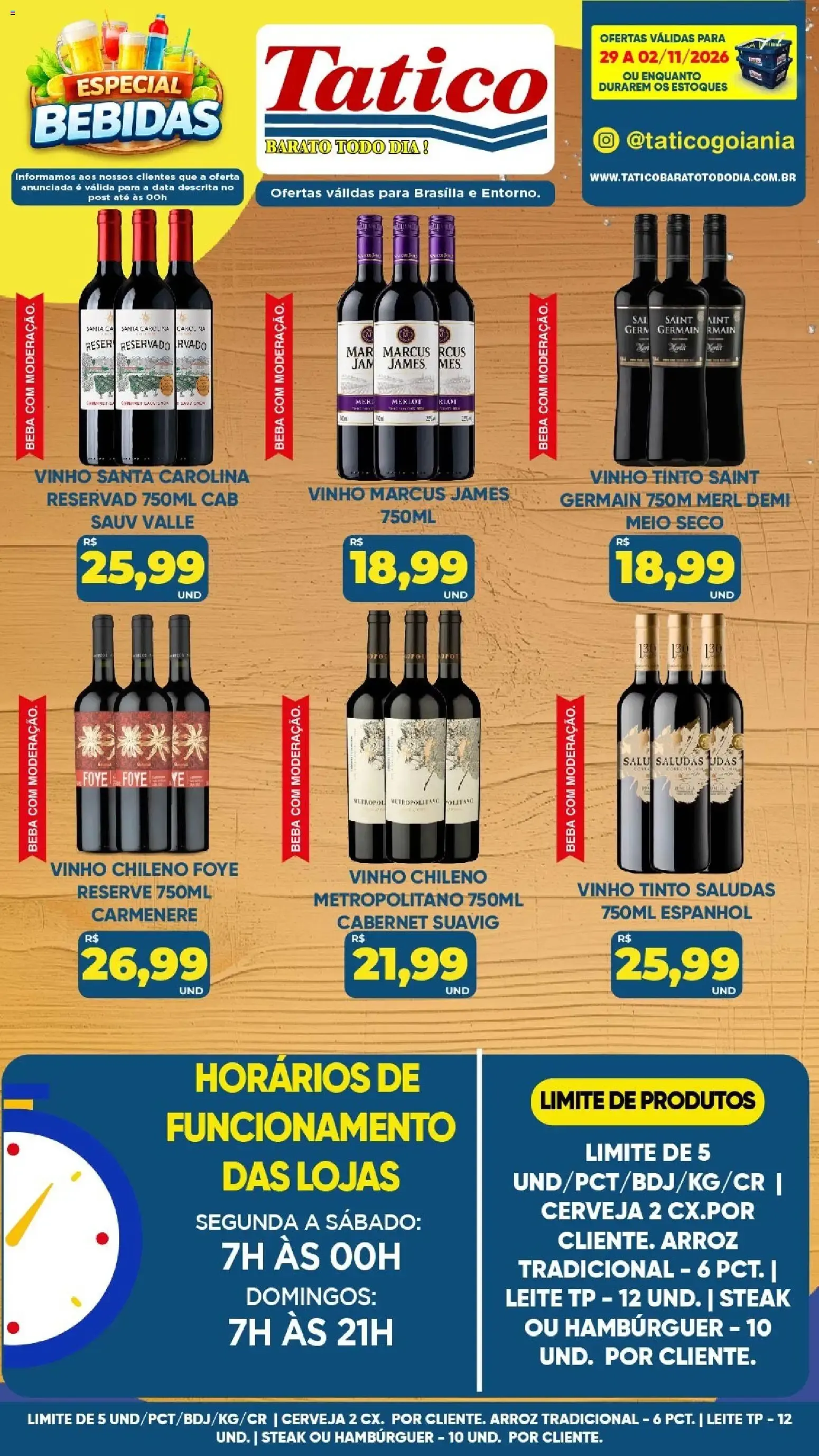 Encarte de Tatico Delícias da Padaria 29 de outubro até 2 de novembro 2026 - Pagina 6