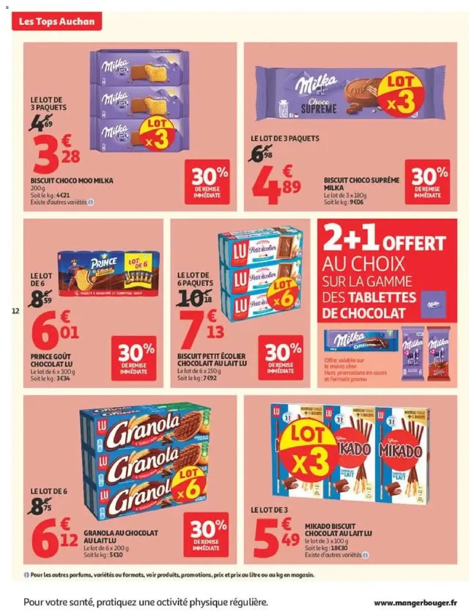 Auchan Tops rentrée supers à partir du 01/09/2026 - promo en ligne du 1 septembre au 12 septembre 2026 - Catalogue page 12