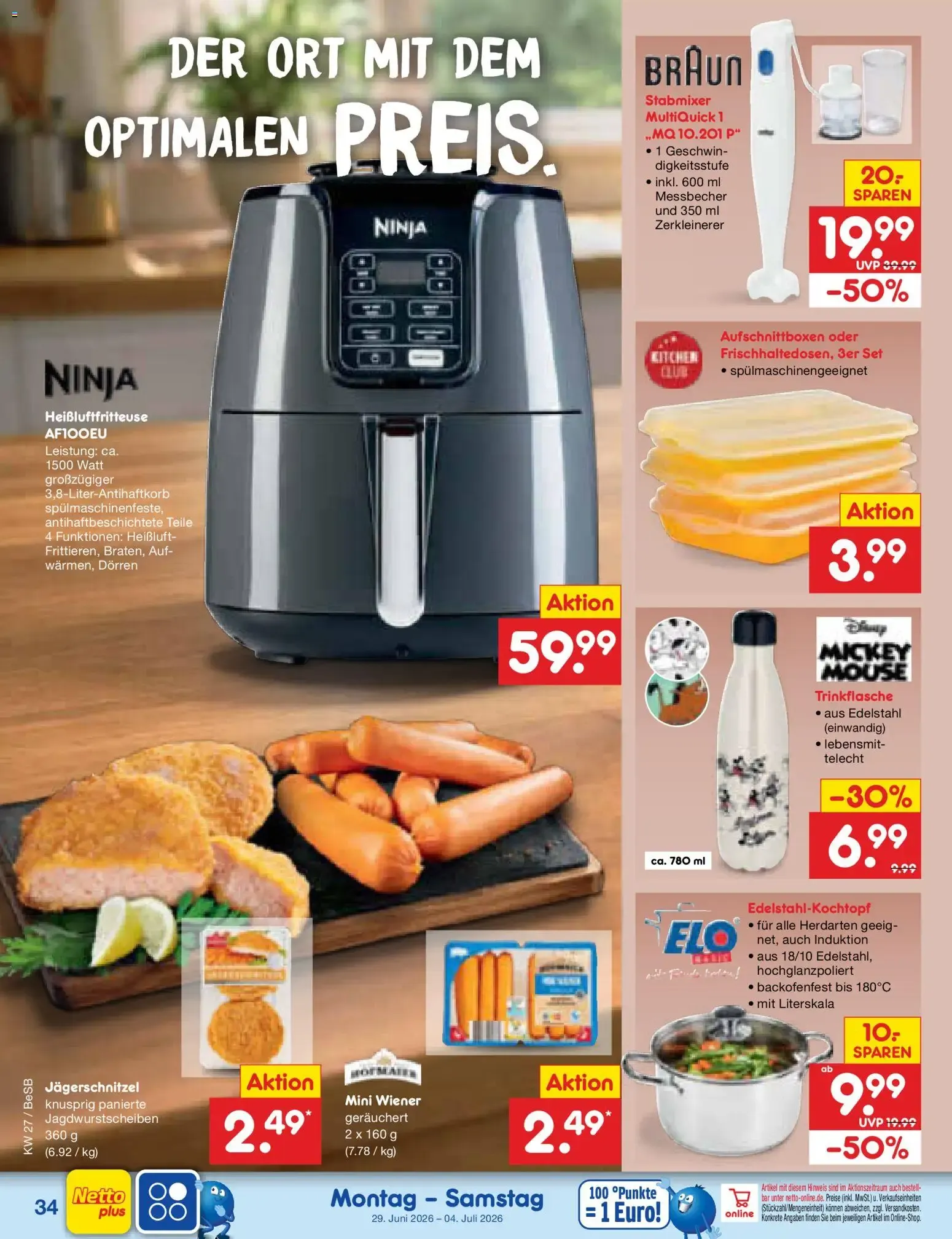 Netto Marken-Discount Prospekt (ab 29.06.2026) » Angebote von 29. Juni bis 4. Juli 2026 - Prospekt seite 52