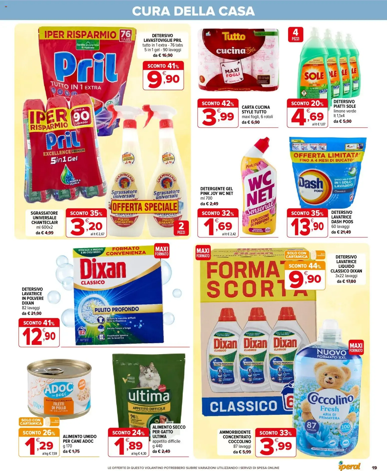 Iperal Supermercati: Un Mare di Sconti da 29 luglio a 18 agosto di 2026 - Pagina del volantino 19
