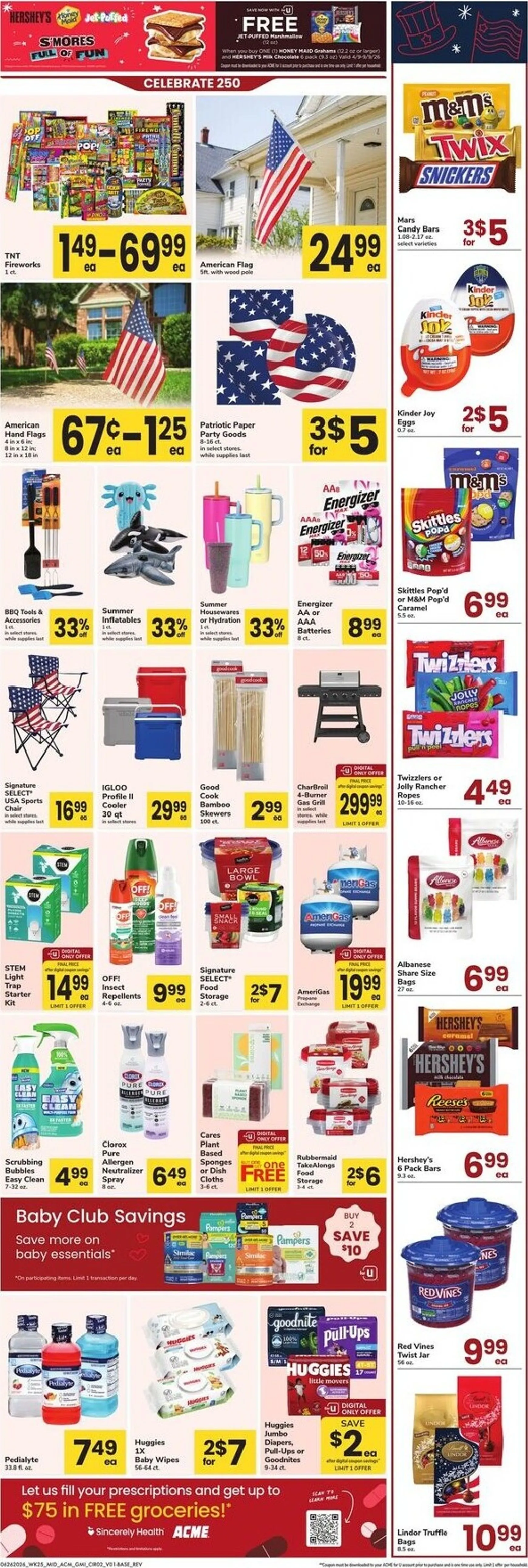 Weekly ad Current ACME - Hot Deals leaflet valid from Friday 06/26/2026 to Thursday 07/09/2026 from June 26 to July 9 2026 - Page 2