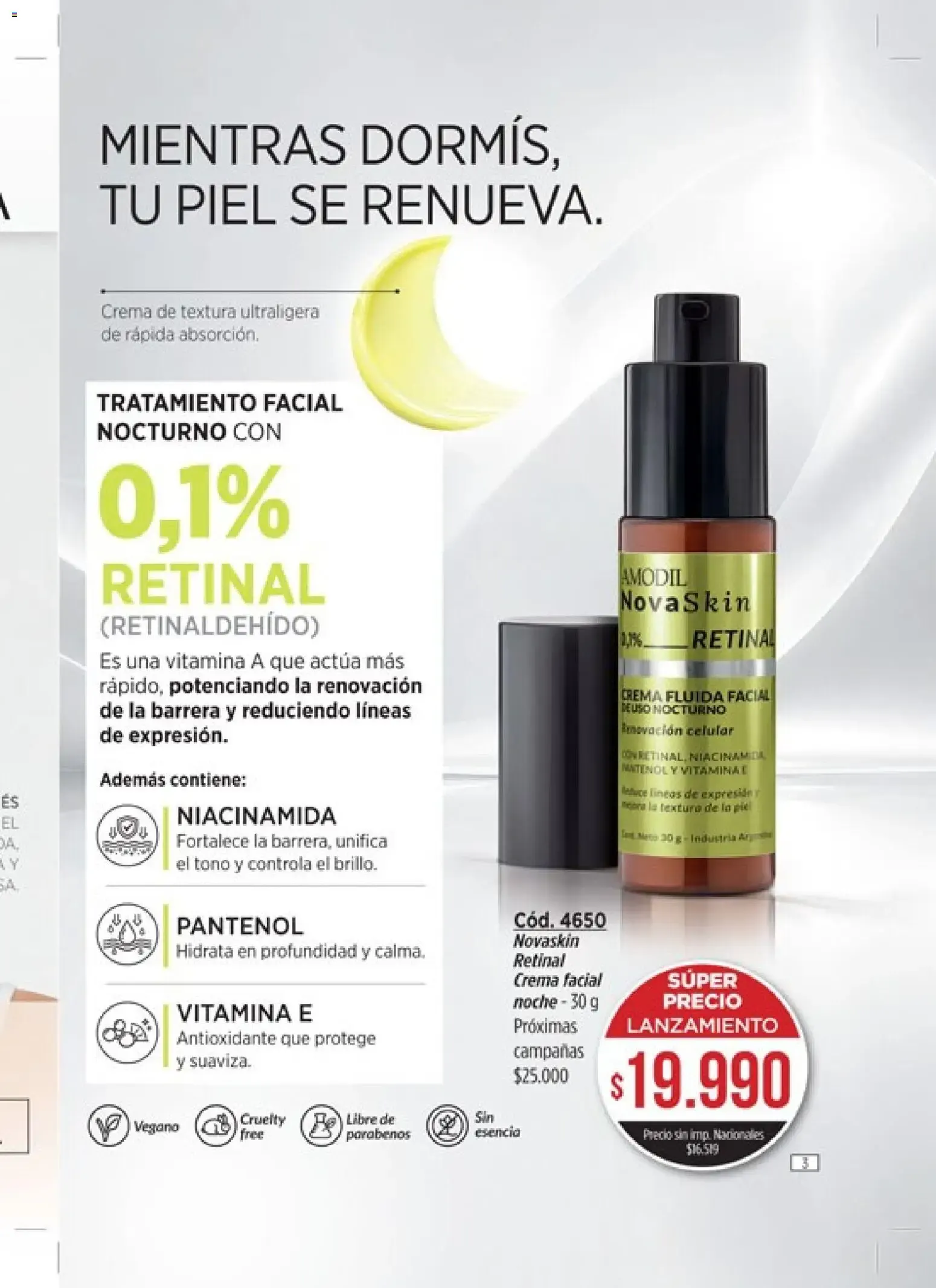 Ofertas de RENOVACIÓN PARA TU PIEL DÍA Y NOCHE 26 de agosto al 18 de septiembre 2026 - Página 3 del catálogo