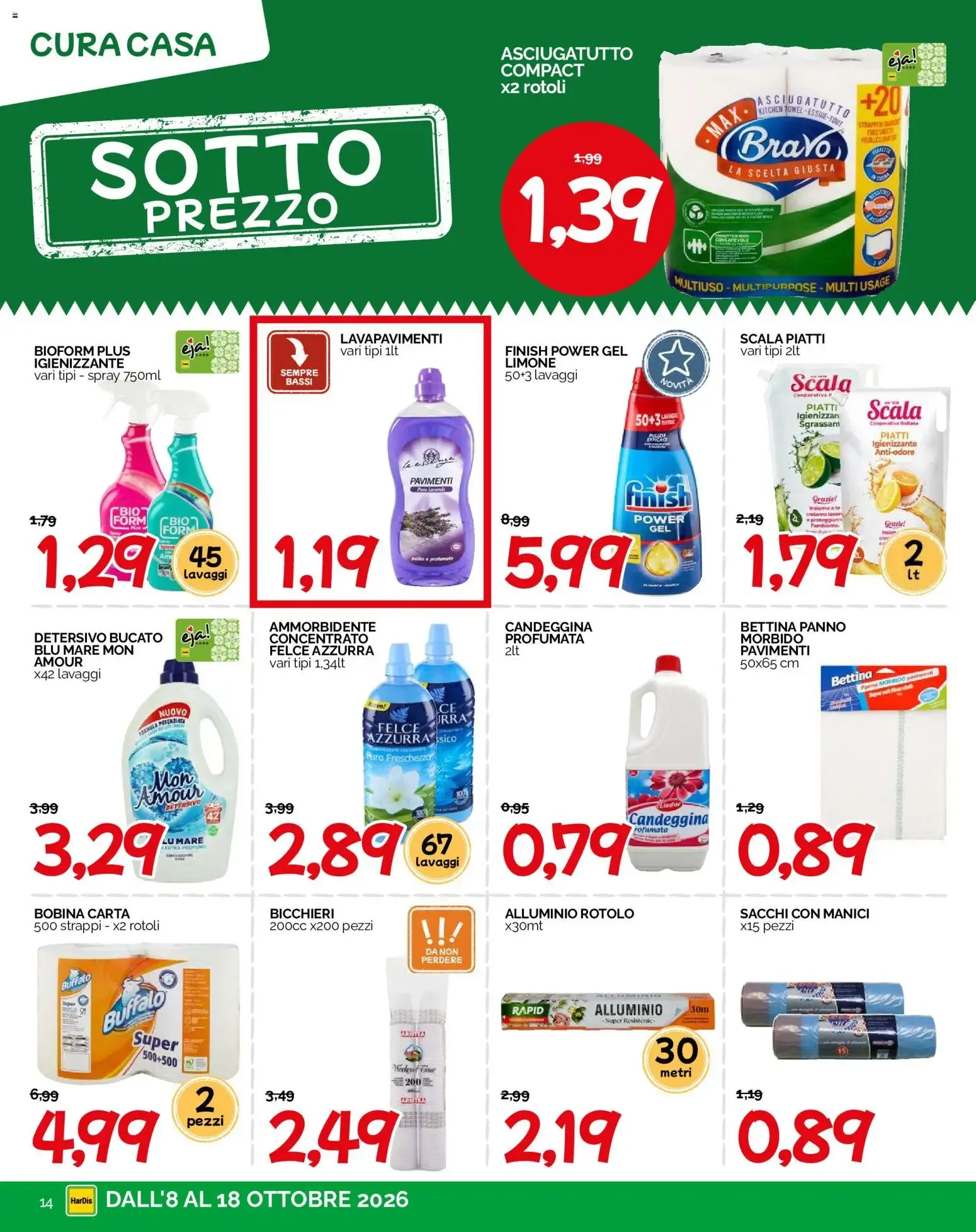 HarDis volantino dal 08/10/2026 - online Offerte da 8 ottobre a 18 ottobre di 2026 - Pagina del volantino 14