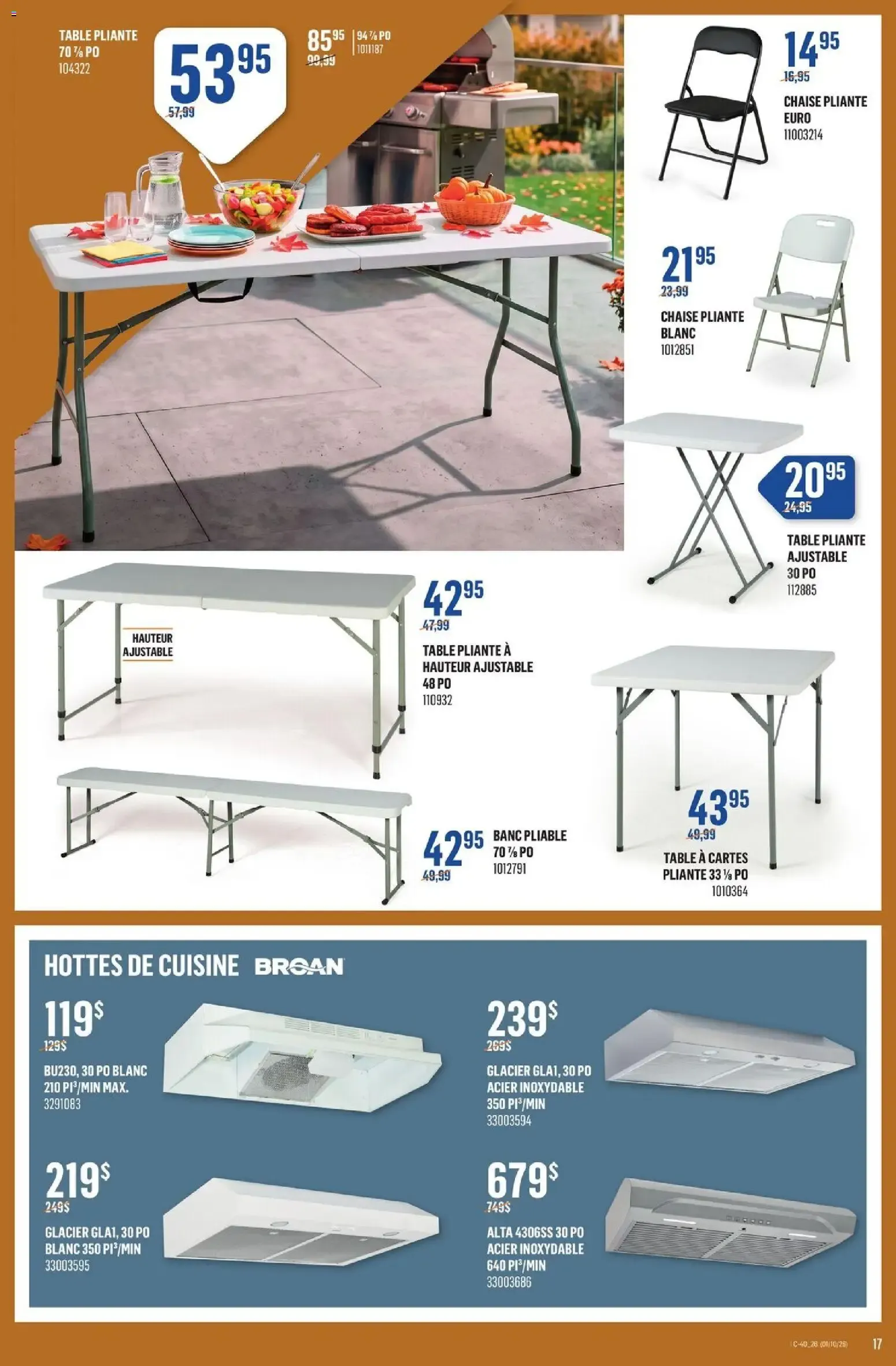 Canac circulaire from Oct 1, 2026 > weekly specials & deals from October 1 to October 7 2026 - flyer page 17