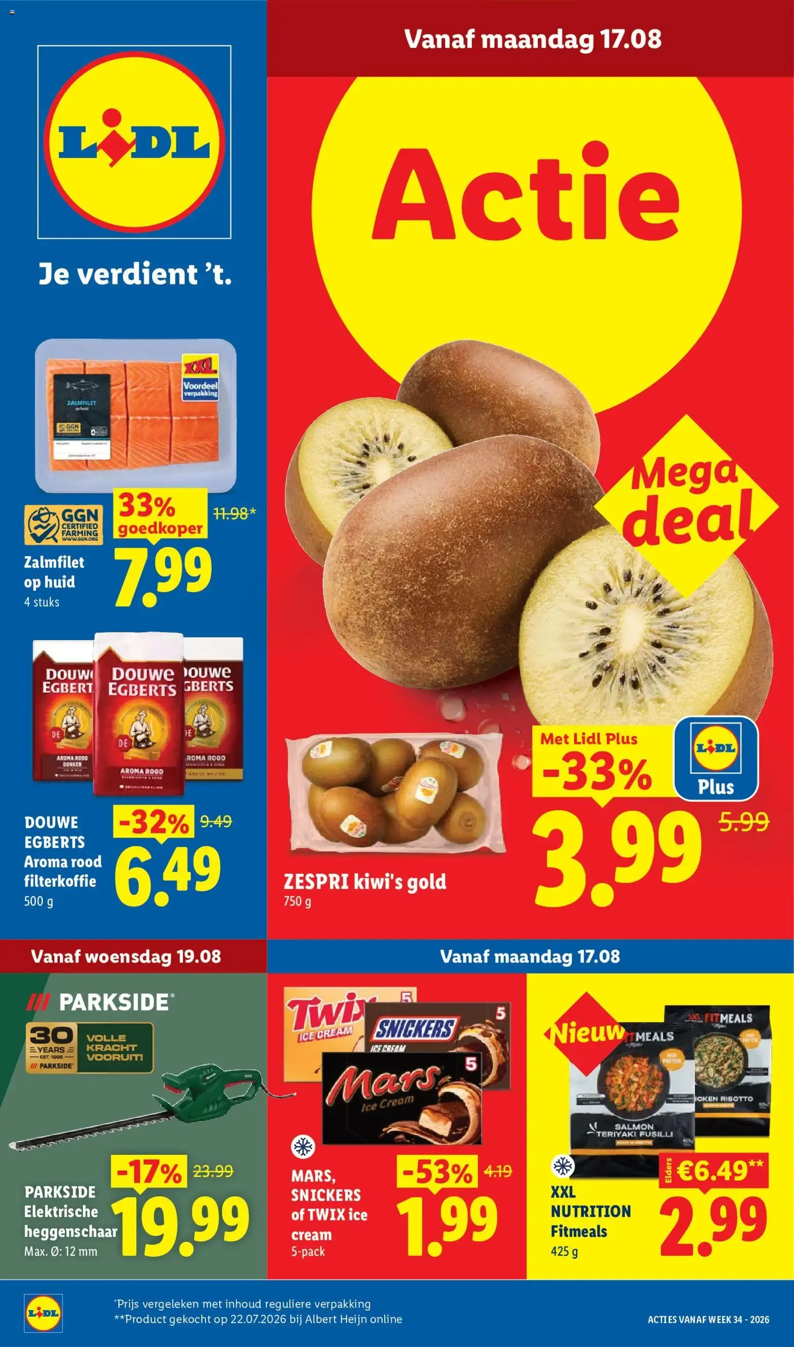 Lidl folder vanaf 17-08-2026 -- NIEUWE van 17 augustus tot 23 augustus 2026 - Folder pagina 1