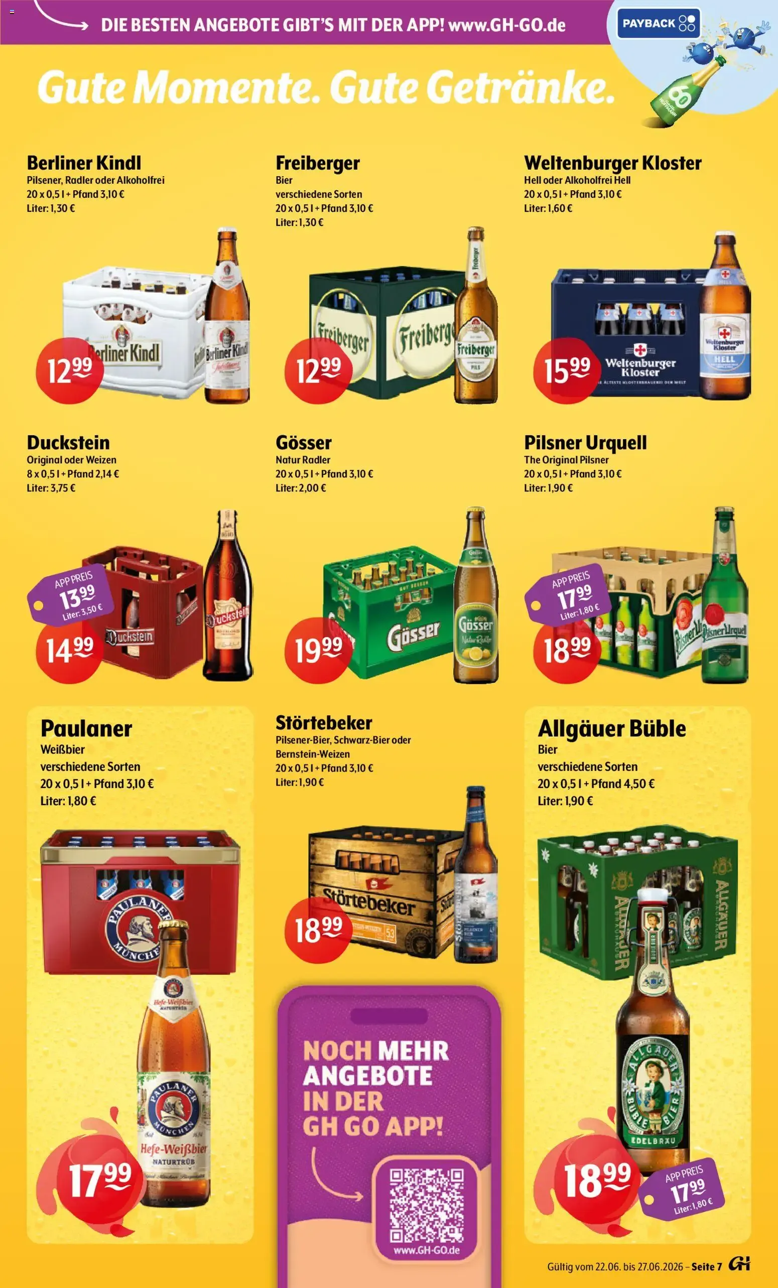 Getränke Hoffmann - Jubiläumsdeals von 22. Juni bis 27. Juni 2026 - Prospekt seite 7