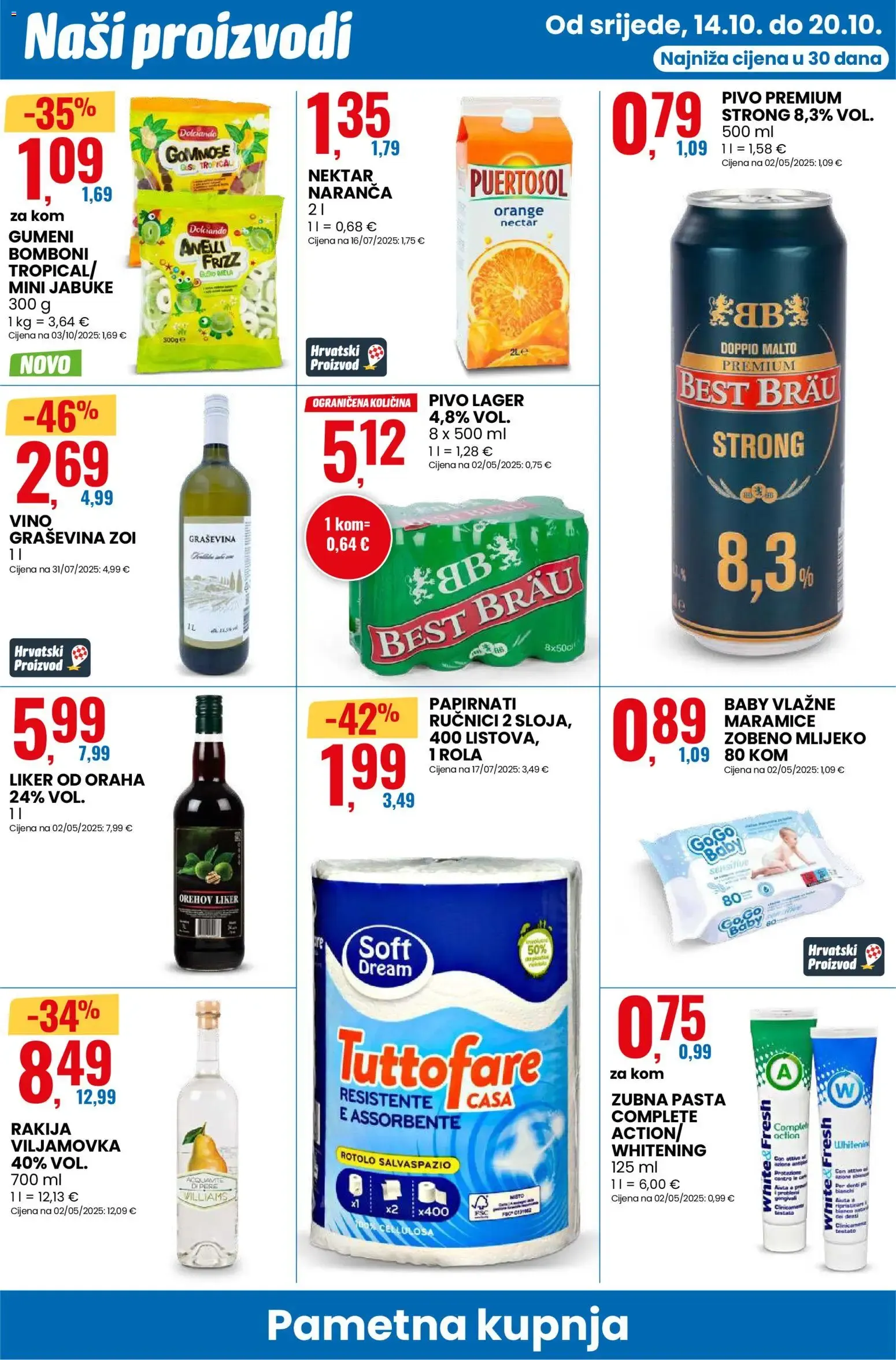 Katalog Eurospin Akcija: Pametna Kupnja od 14. listopada do 20. listopada 2026. - Pregled Stranica 6