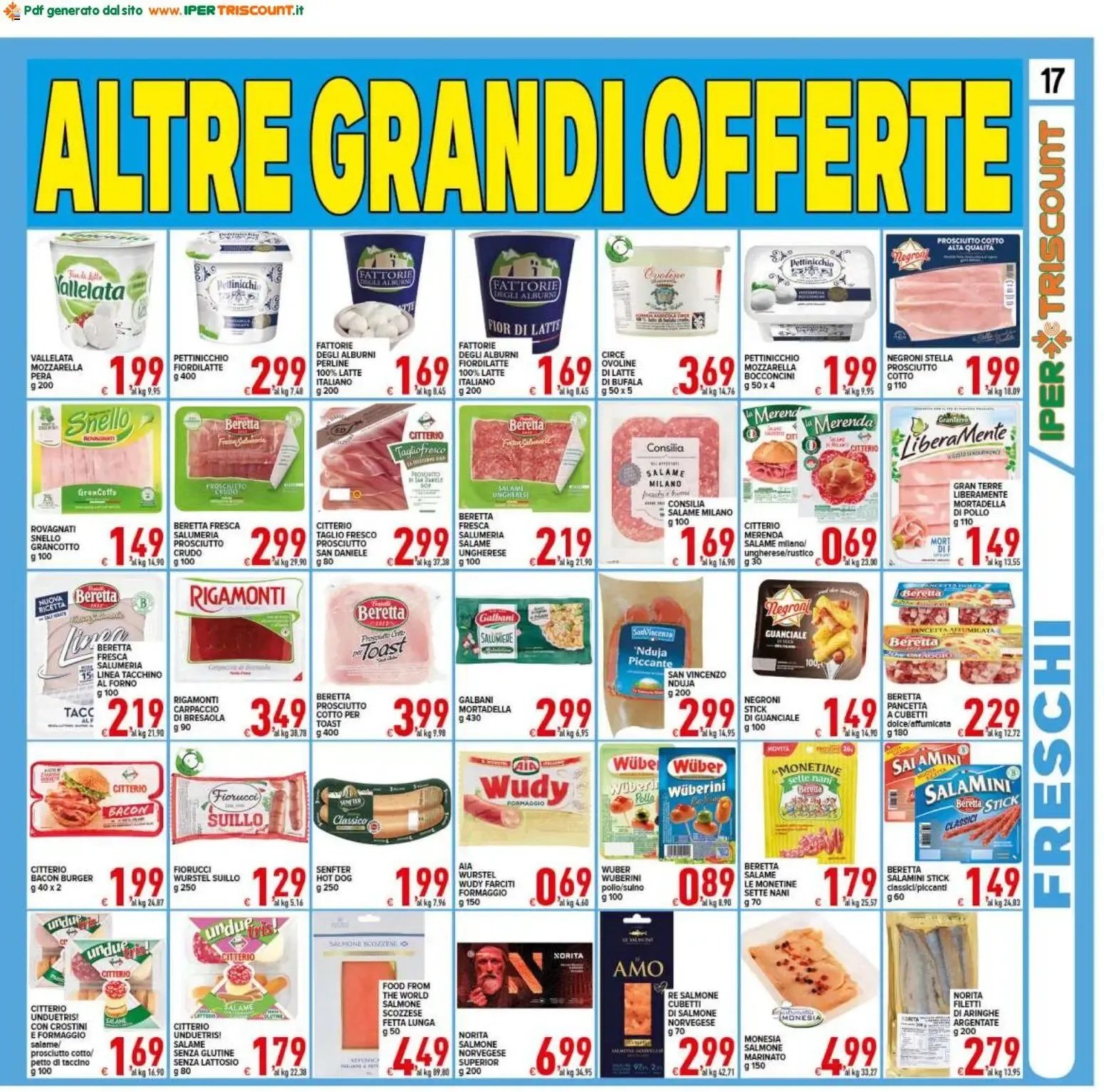 Ipertriscount volantino dal 31/07/2026 - online Offerte da 31 luglio a 11 agosto di 2026 - Pagina del volantino 17