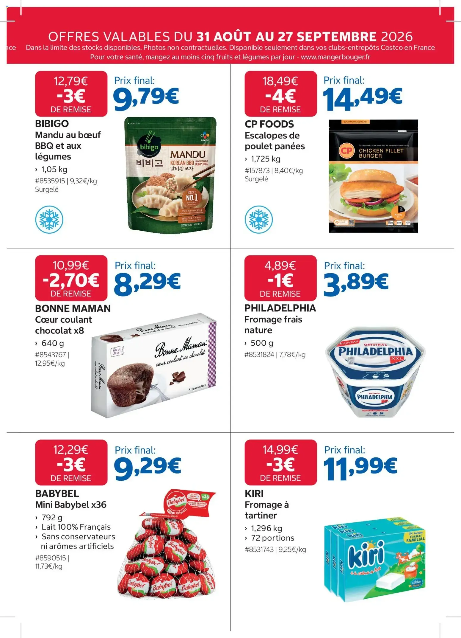 Costco catalogue à partir du 31/08/2026 - promo en ligne du 31 août au 27 septembre 2026 - Catalogue page 15