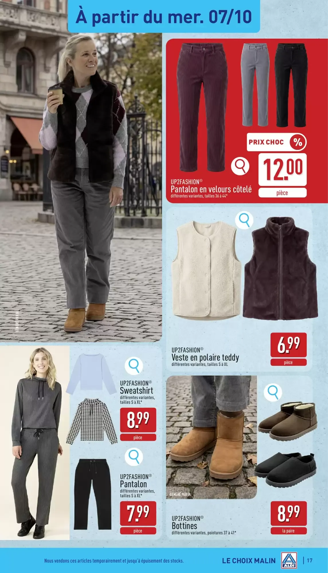 ALDI Dépliant du lun. 05/10 au sam. 10/10 inclus van 5 oktober tot 10 oktober 2026 - folder pagina 17