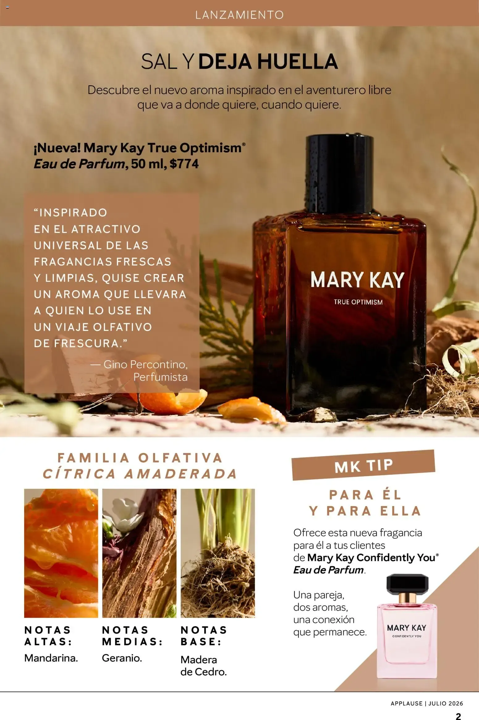 Catálogo de MARY KAY applause TU REVISTA PARA EL ÉXITO 1 de julio al 31 de julio 2026 - Pagina 2