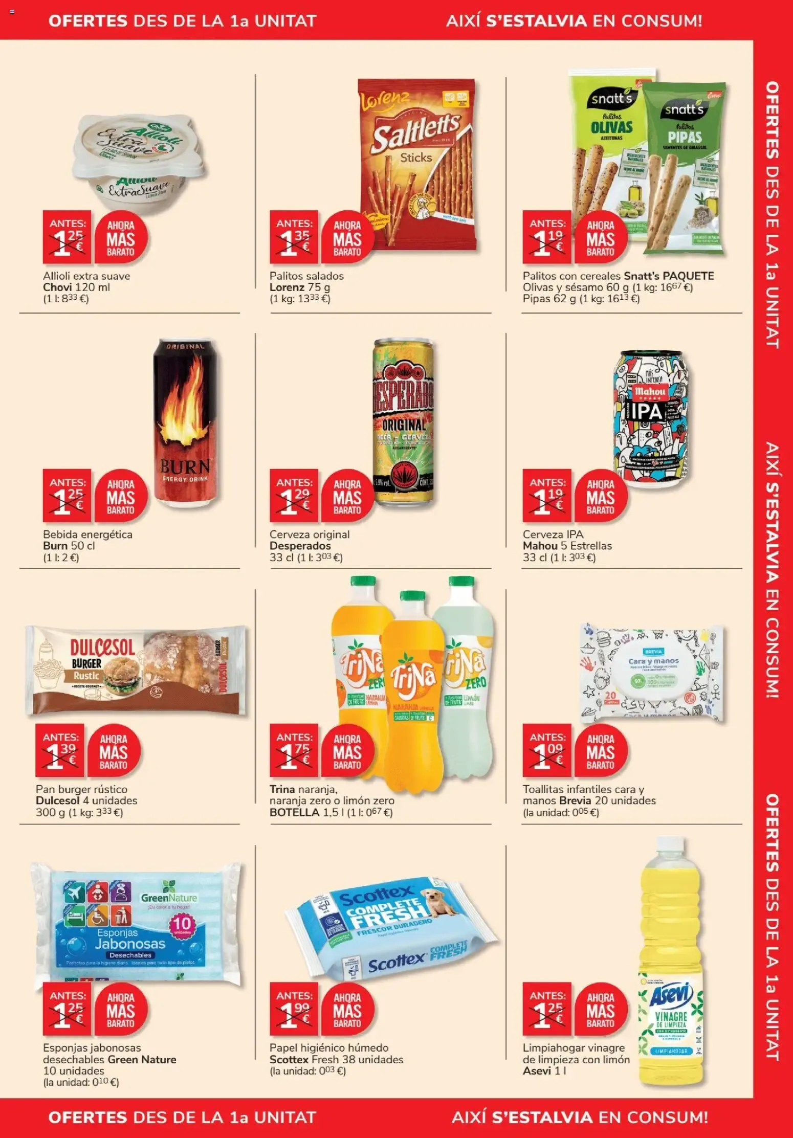 Catálogo de Consum: Oferta Setembre. Ofertas a 1, 2 y 3€. 27 de agosto al 23 de septiembre 2026 - Página 3