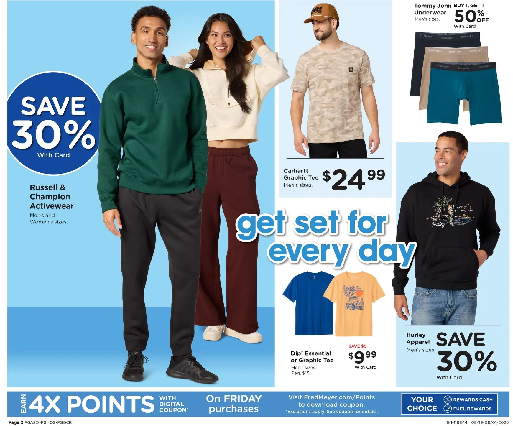 Weekly promotion Fred Meyer spanning from August 19 to September 1 2026 - Page 3 for Catalogue 365