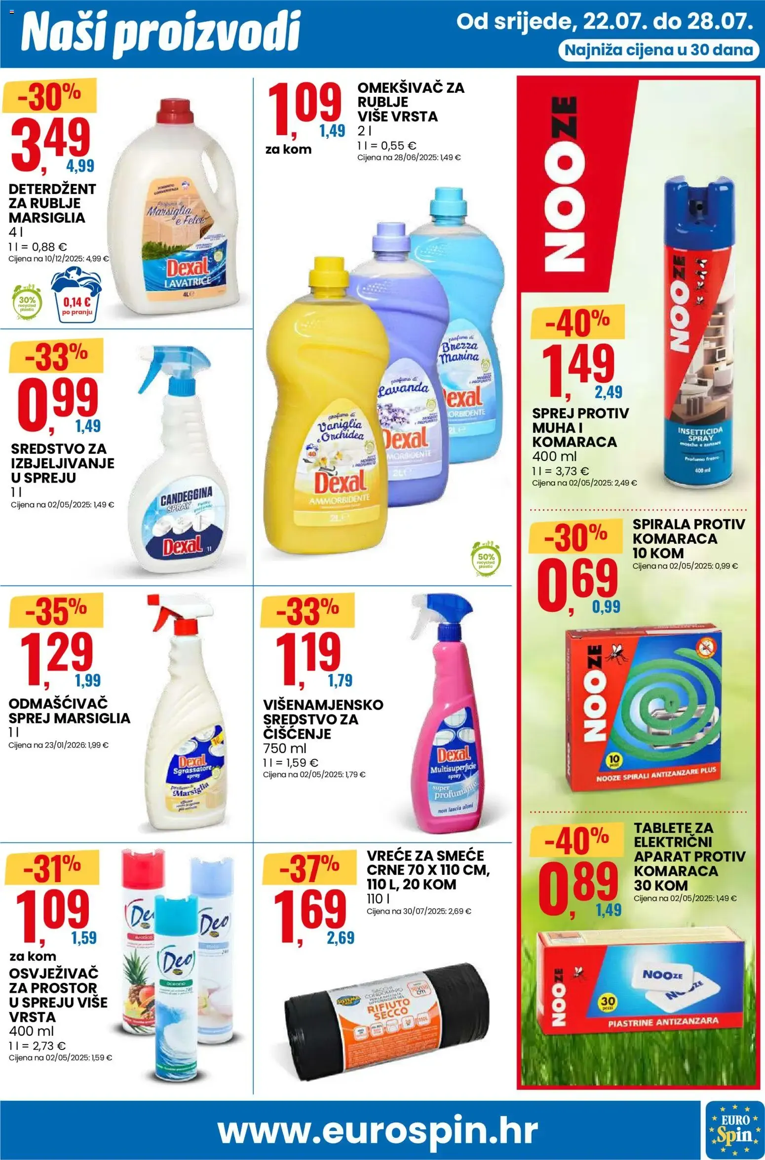 Katalog Eurospin Katalog novi od 22.07.2026 na listanje > letak digitalni od 22. srpnja do 28. srpnja 2026. - Pregled Stranica 7