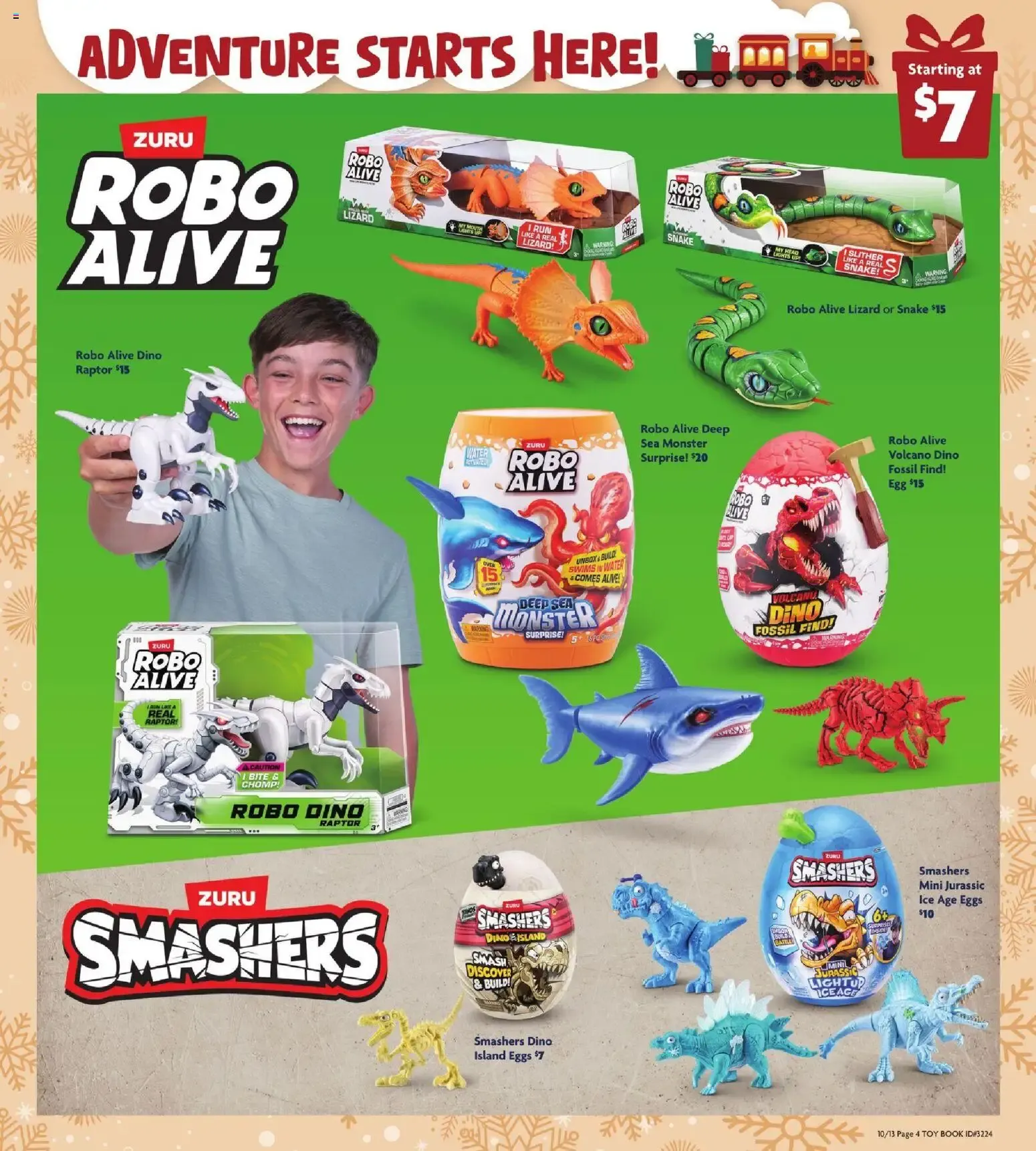 Weekly promotion Family Dollar Toy Book (10/13 - 12/25 2026) - Flyer spanning from October 13 to December 25 2026 - Page 4 for Catalogue 365