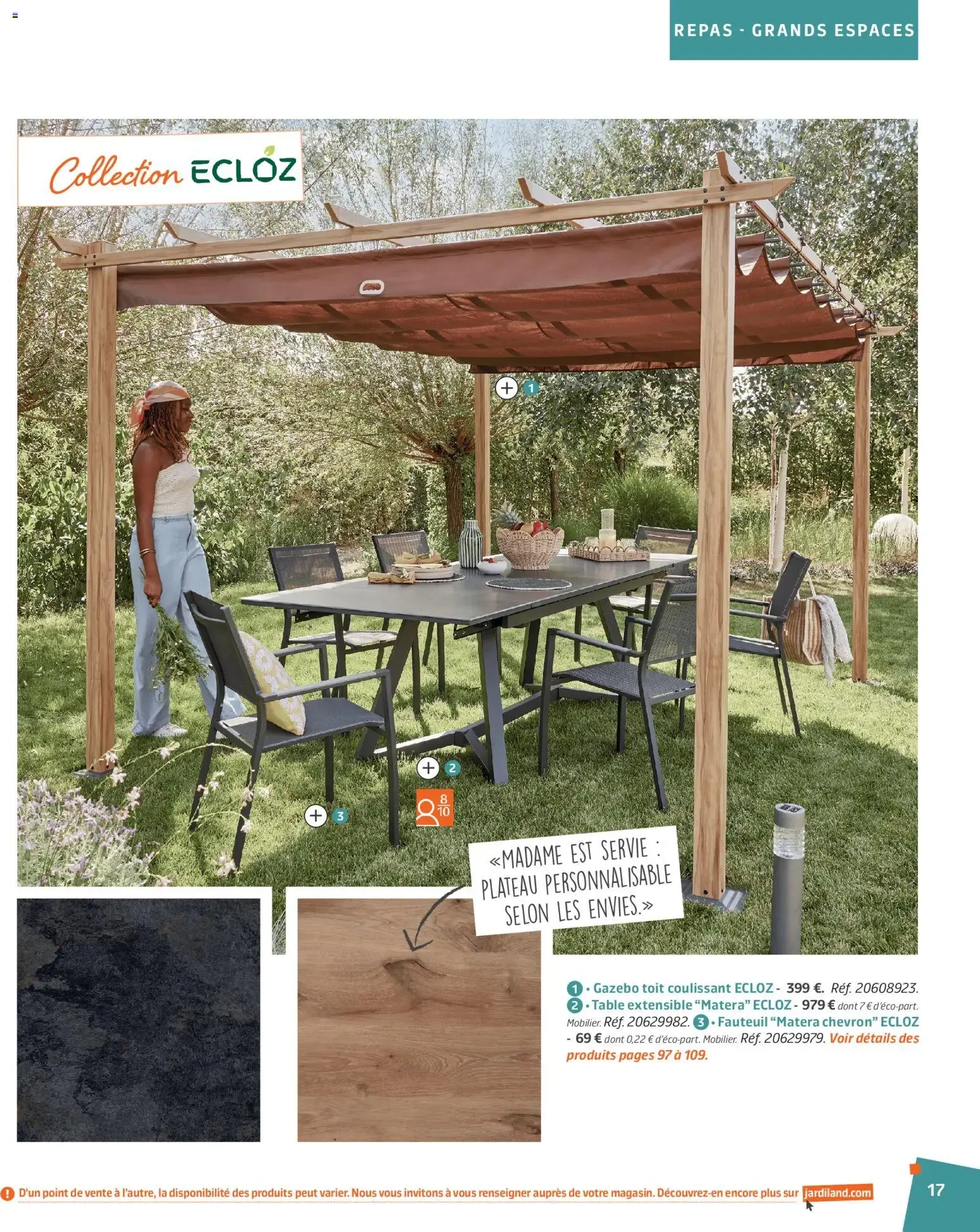 Jardiland catalogue printemps - été à partir du 27/02/2026 - promo en ligne du 27 février au 31 octobre 2026 - Catalogue page 17