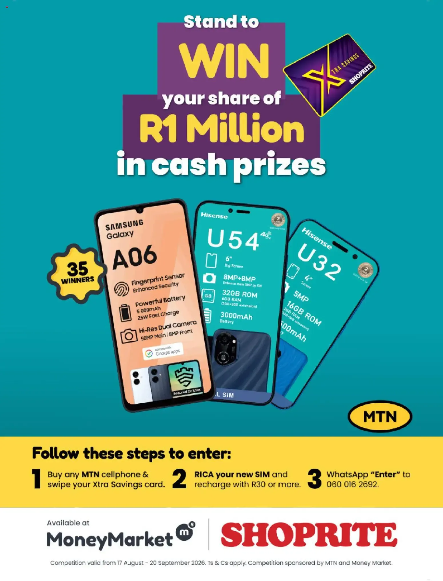 MoneyMarket Shoprite - Your spring savings unlocked from 17 August to 20 September 2026 - Catalogue Page 3