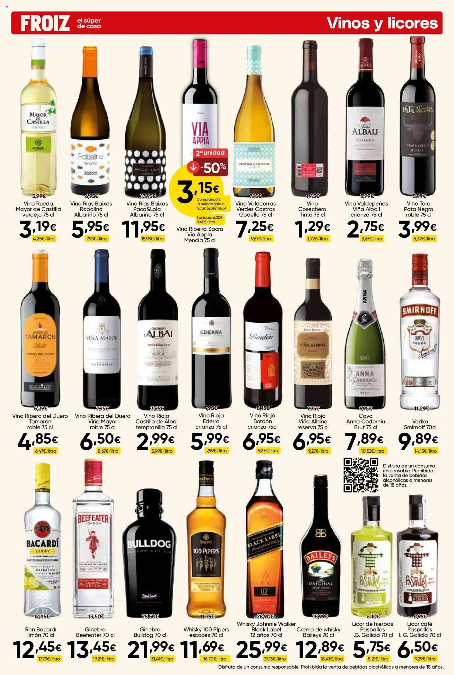 Catálogo de Froiz folleto del 15/10/2026 | Ofertas 15 de octubre al 2 de noviembre 2026 - Página 17