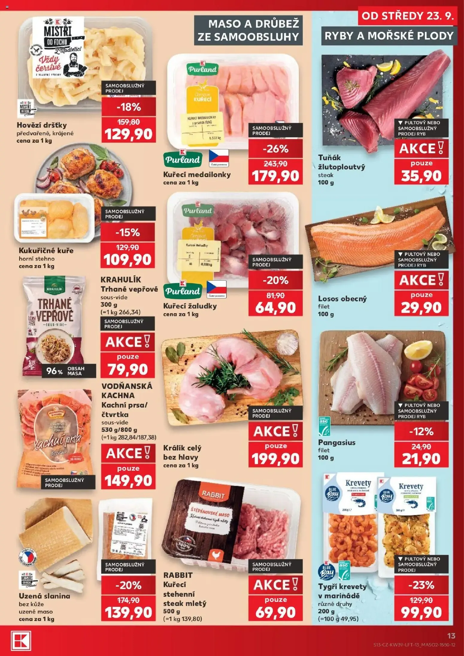 Kaufland leták - Praha 8 od 23.09.2026 - Nový na příští týden - 23. září 29. září 2026 - Page 13
