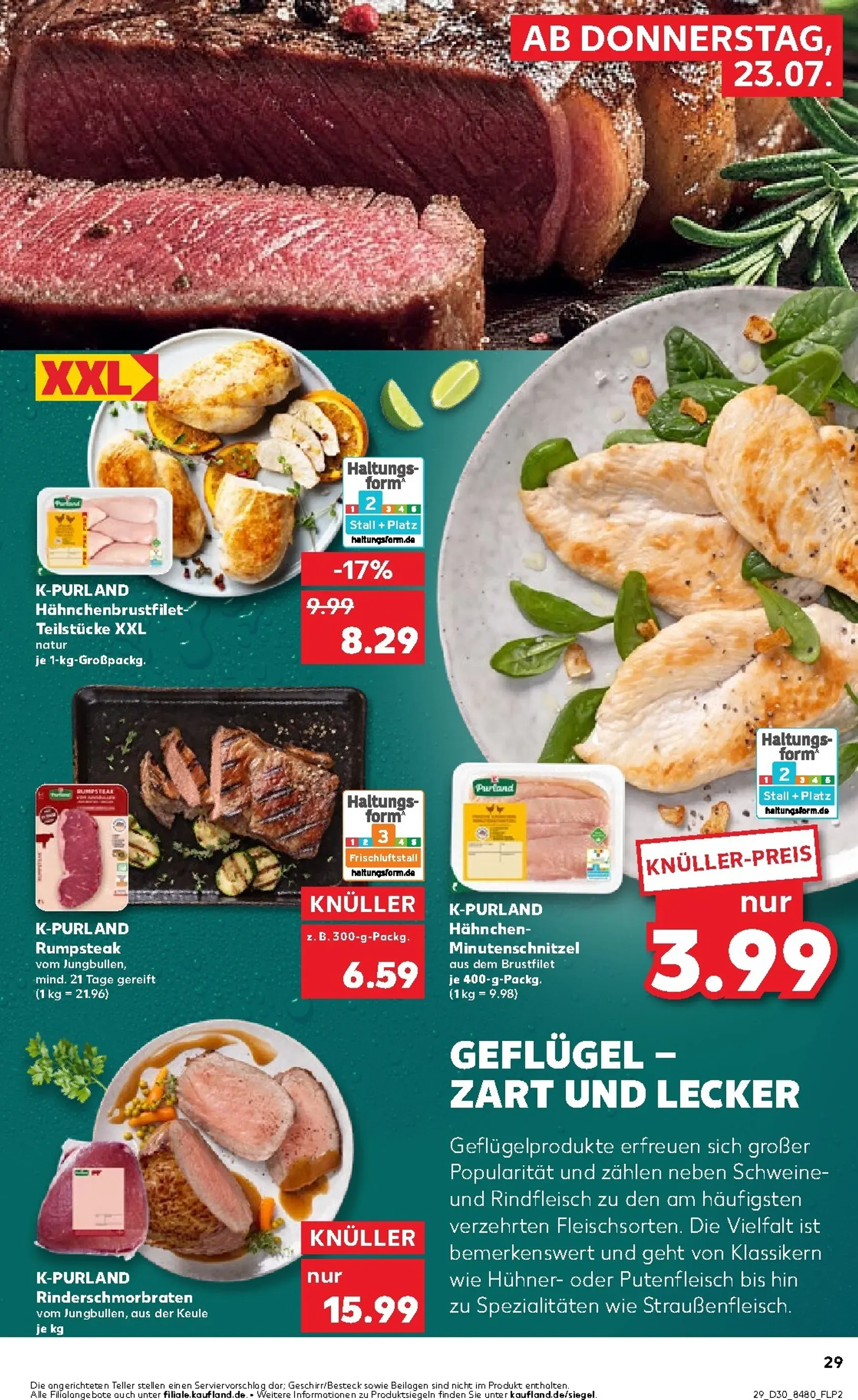 Kaufland Prospekt nächste Woche – von Donnerstag 23.07.2026 bis Mittwoch 29.07.2026 von 23. Juli bis 29. Juli 2026 - Prospekt seite 30