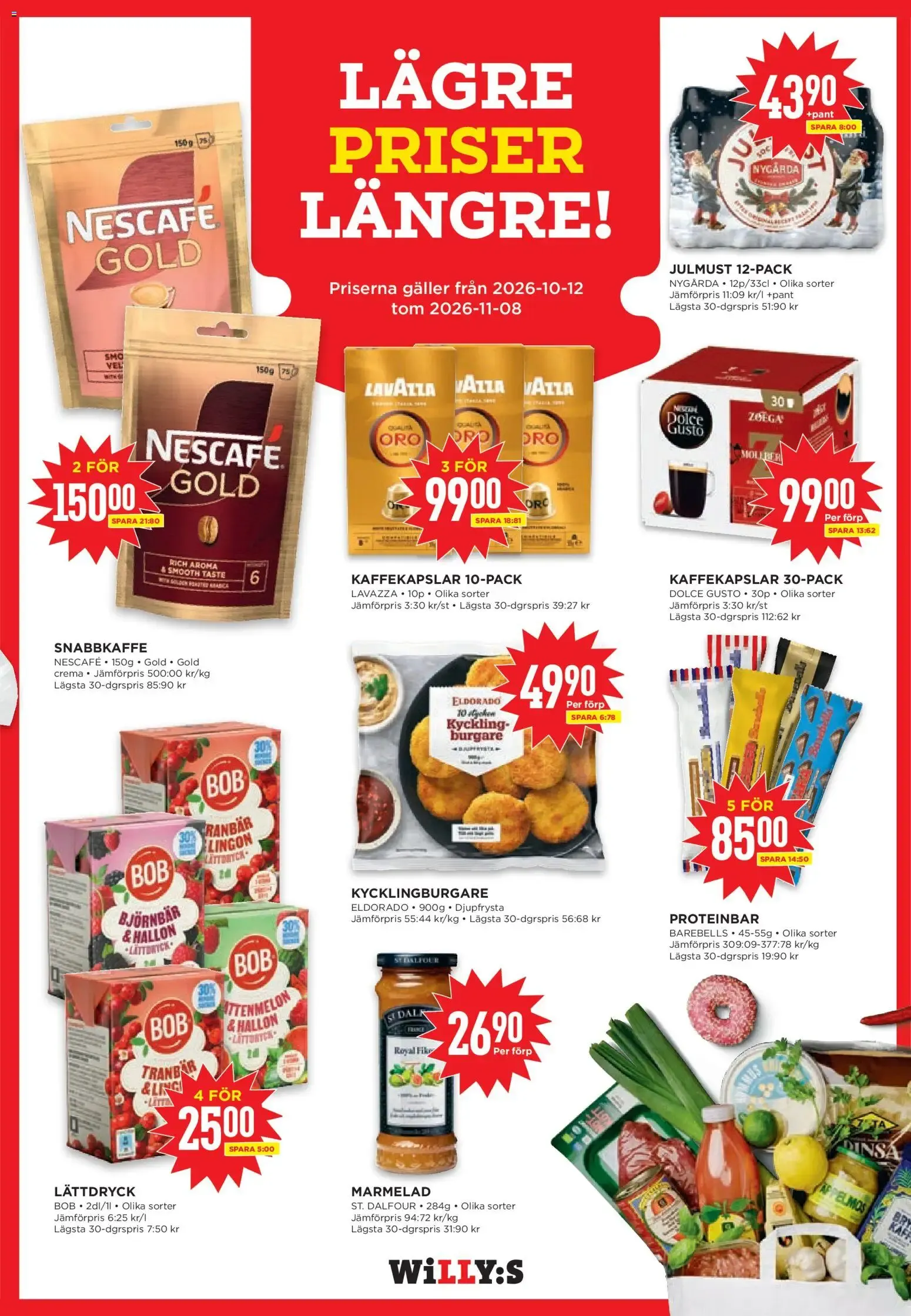 Willys erbjudanden från 26/10/2026 - 01/11/2026 > Reklamblad nuvarande rabatter från 26 oktober till 1 november 2026 - Reklamblad sidor 10