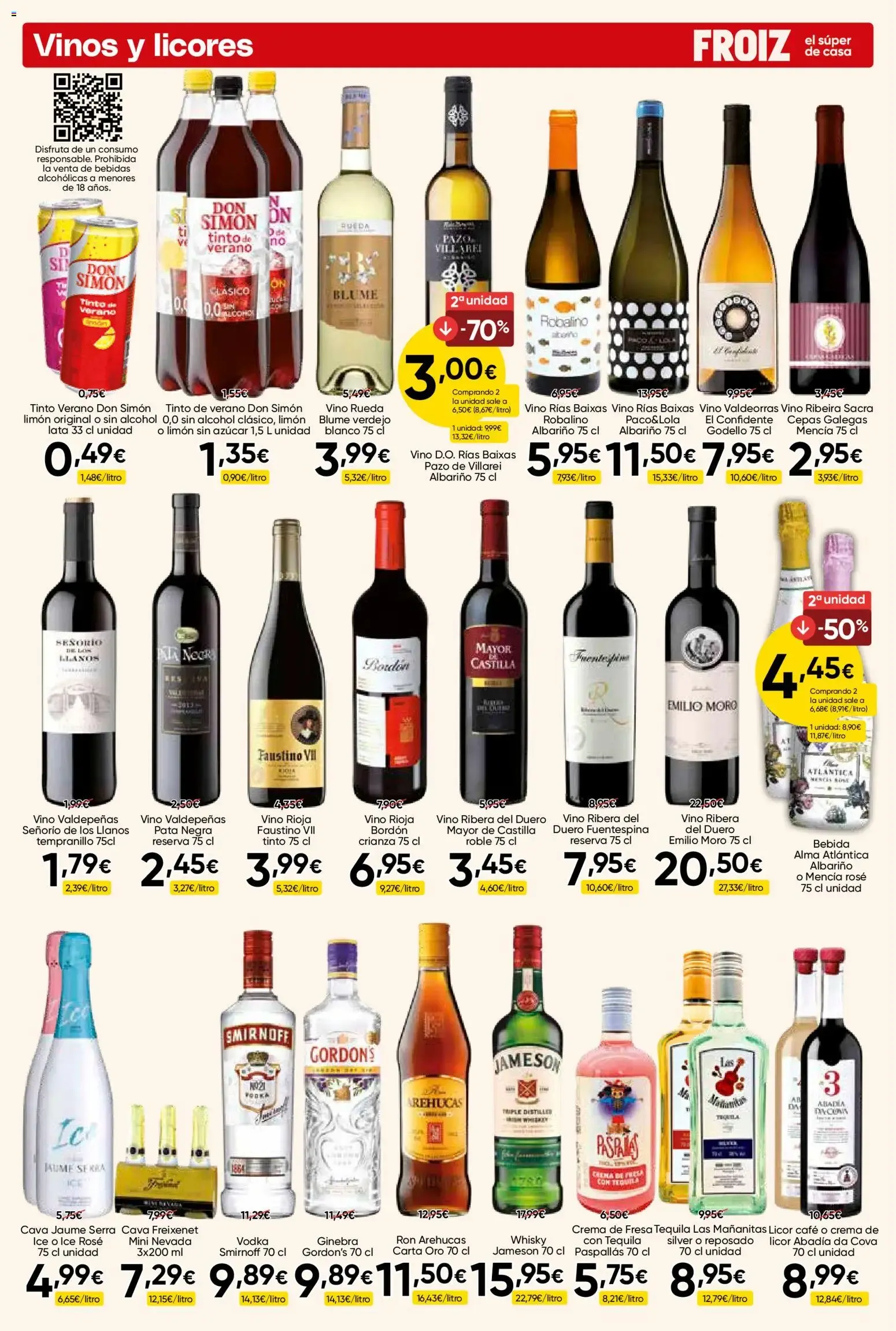 Catálogo de FROIZ el súper de casa - Calidad al mejor precio 2 de junio al 17 de junio 2026 - Página 15