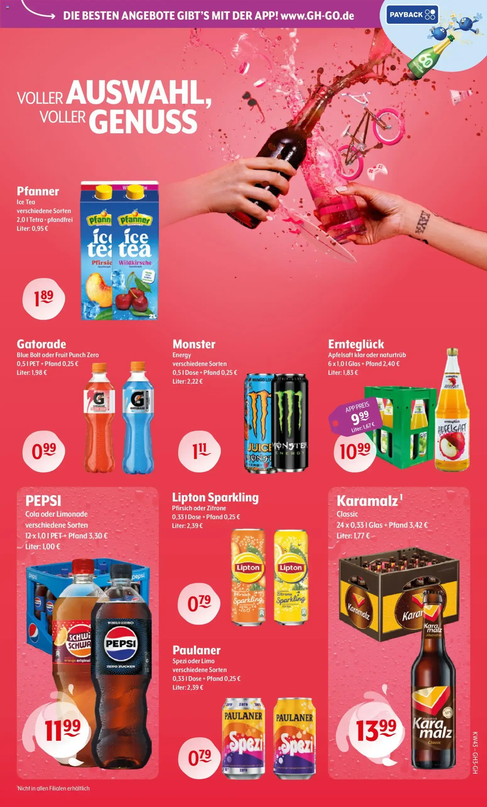 Getränke Hoffmann Trink & Spare - Jubiläumsdeals von 19. Oktober bis 24. Oktober 2026 - Prospekt seite 3