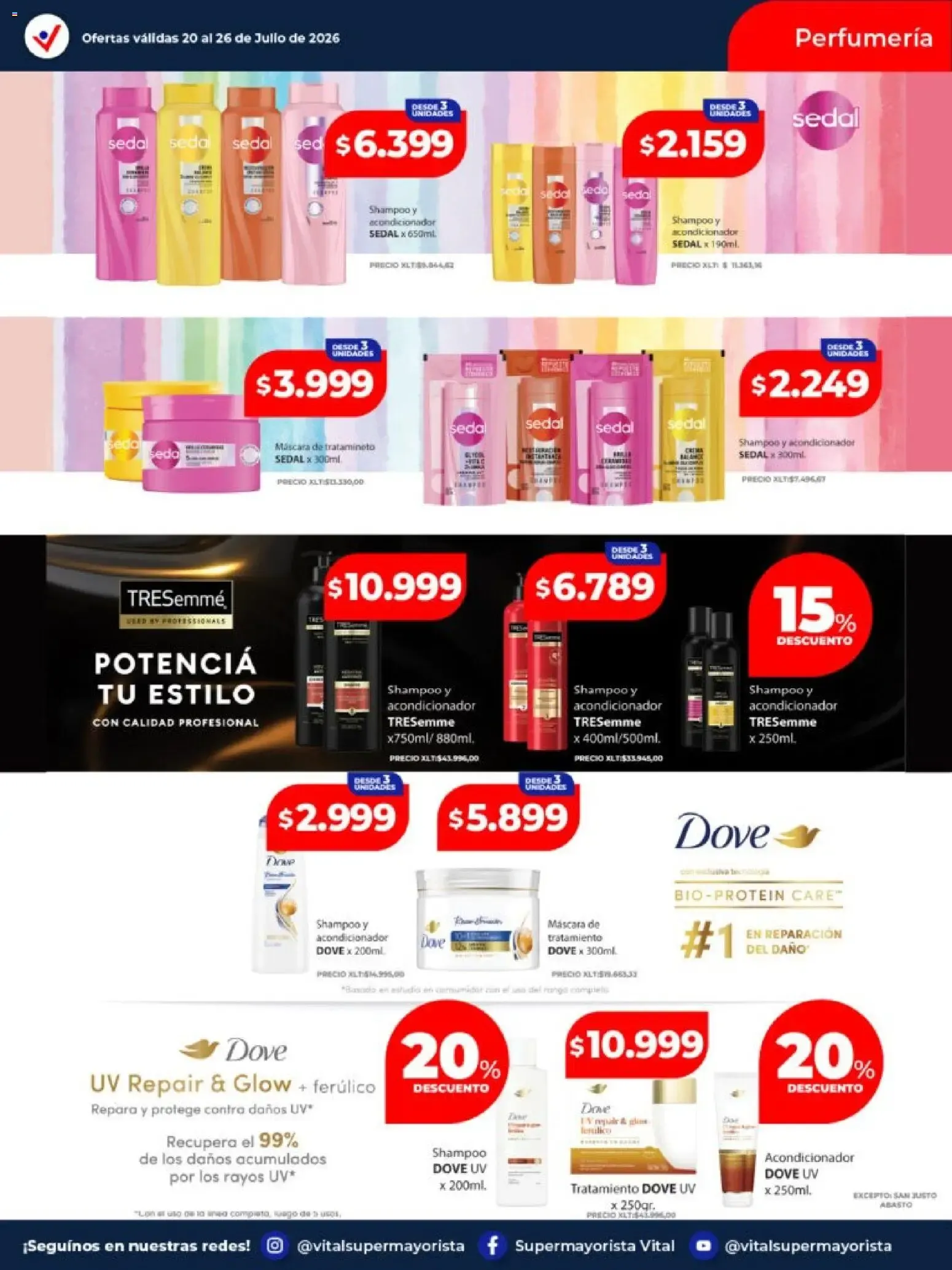 Ofertas de Vital - Ofertas || del 20/07/2026 - 26/07/2026 || Catálogo 20 de julio al 26 de julio 2026 - Página 3 del catálogo