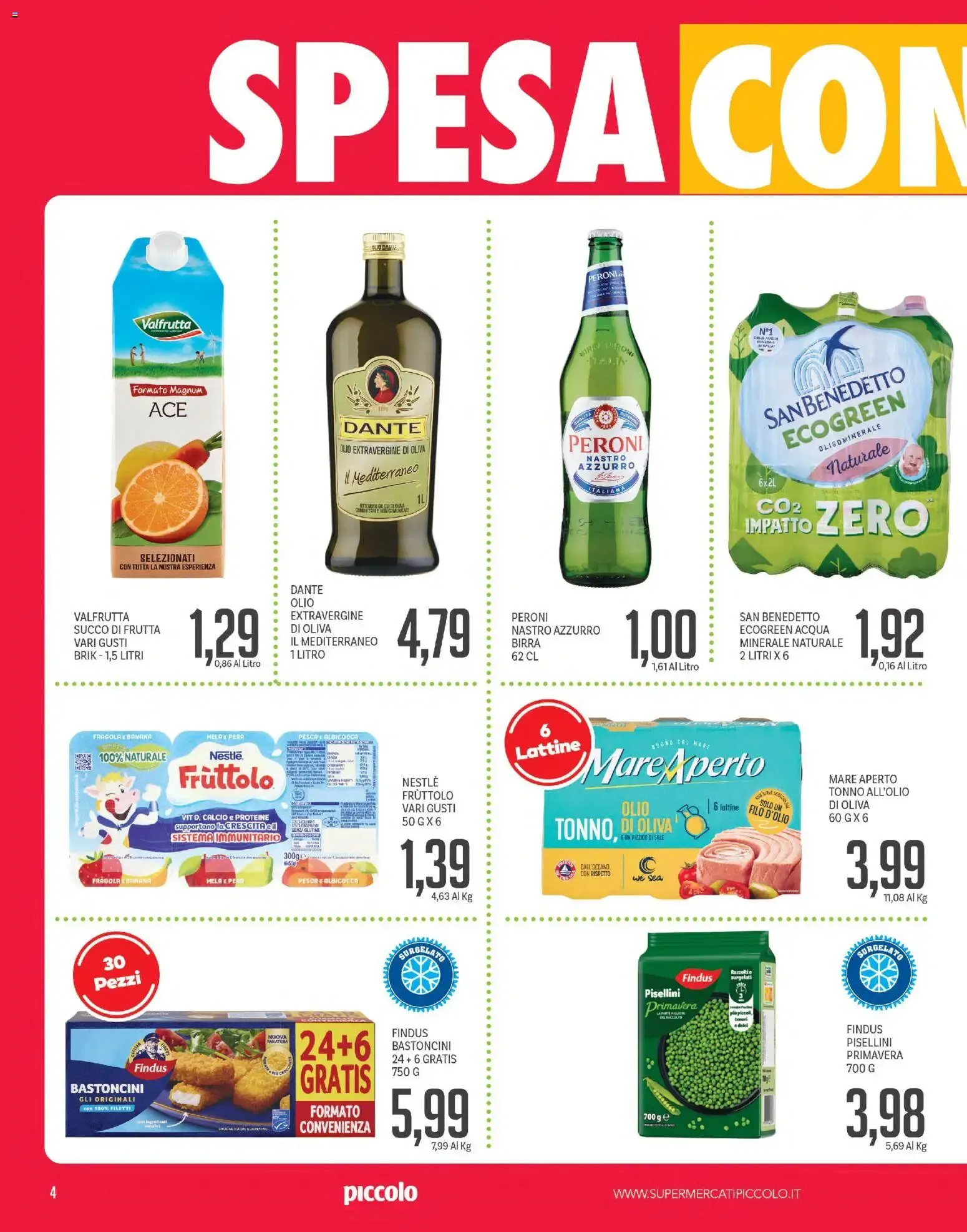Piccolo volantino dal 12/10/2026 - online Offerte da 12 ottobre a 25 ottobre di 2026 - Pagina del volantino 4