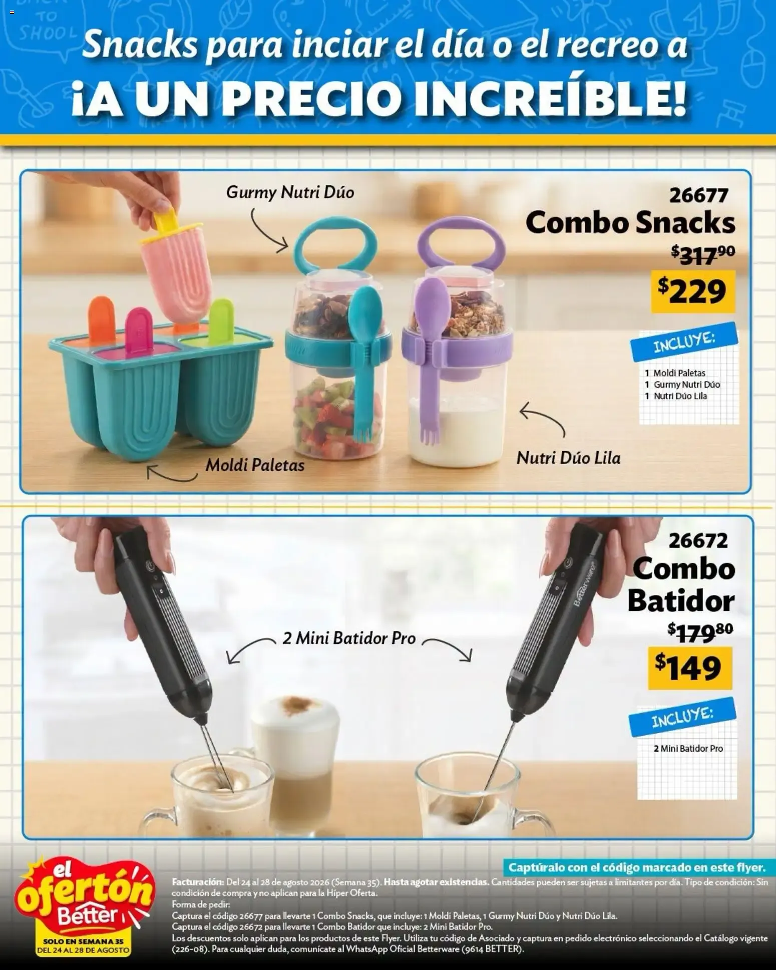 Catálogo de El Ofertón Betterware - Regreso a Clases 24 de agosto al 28 de agosto 2026 - Pagina 7