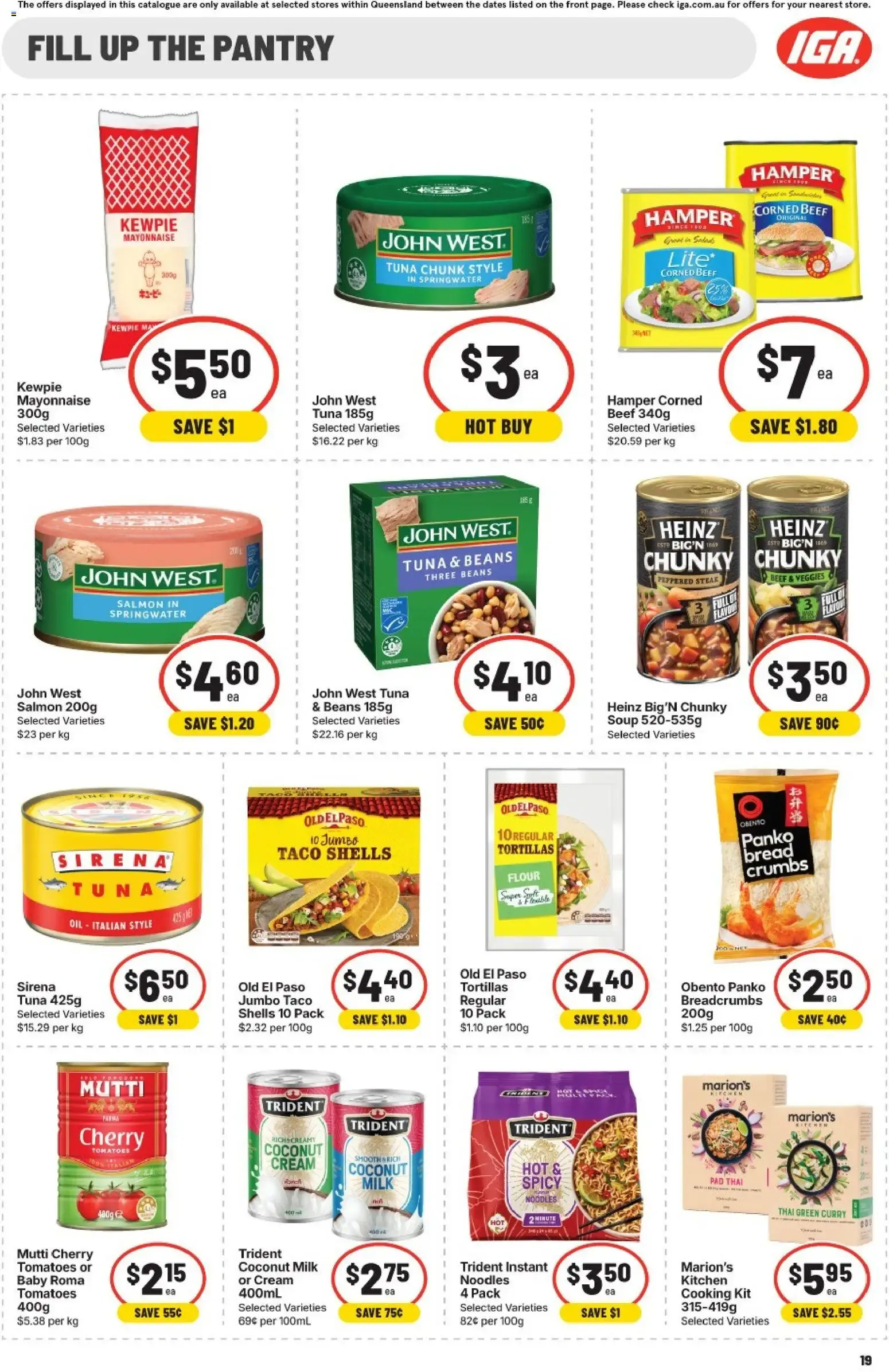 IGA Big Family Big Prizes - 500+ Instant Winners Daily - Catalogue valid from 1 July to 7 July 2026 - page 19