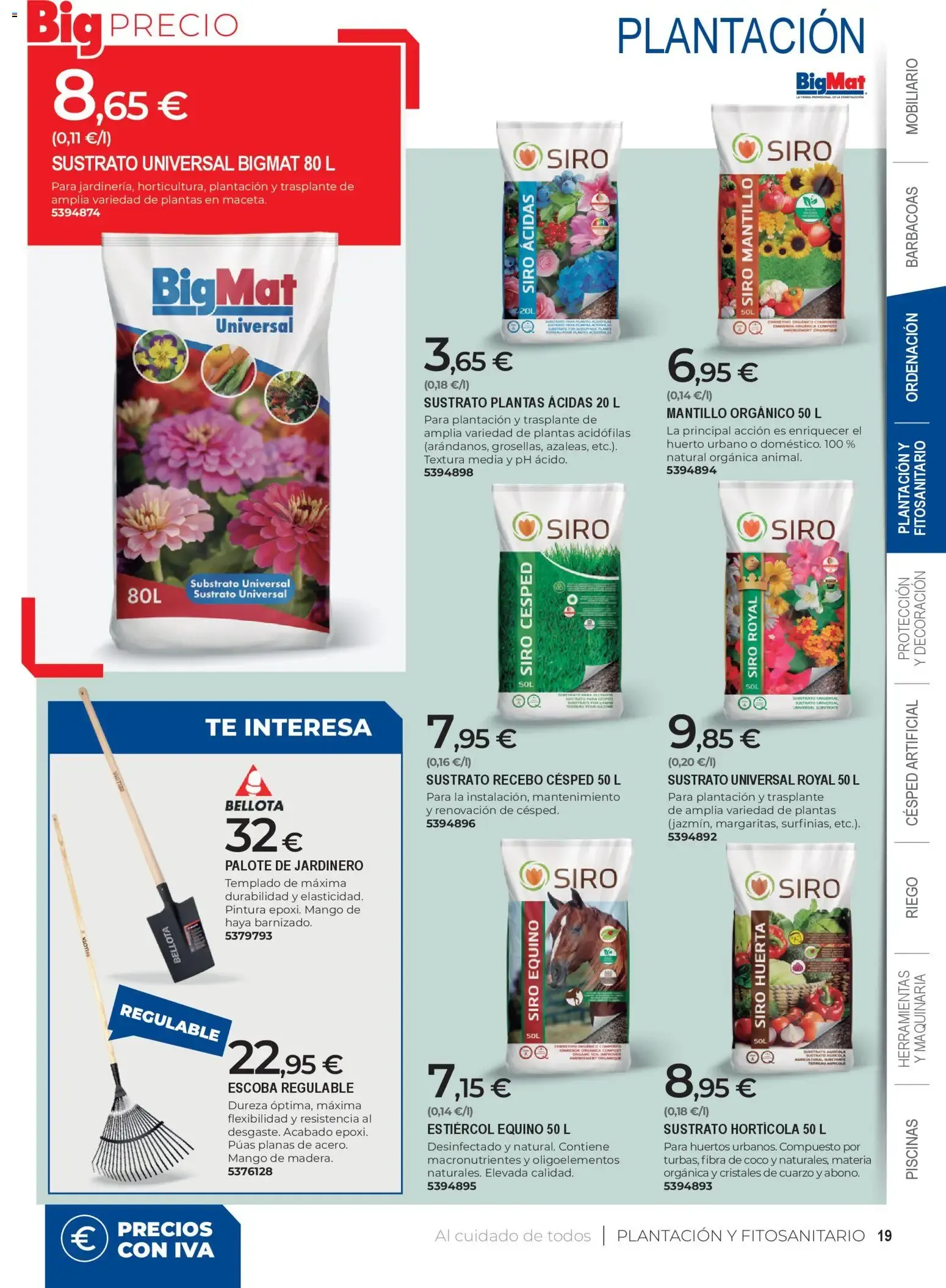 Catálogo de BigMat - Jardin y Piscinas 2026 23/03/2026 - 31/07/2026 23 de marzo al 31 de julio 2026 - Página 19